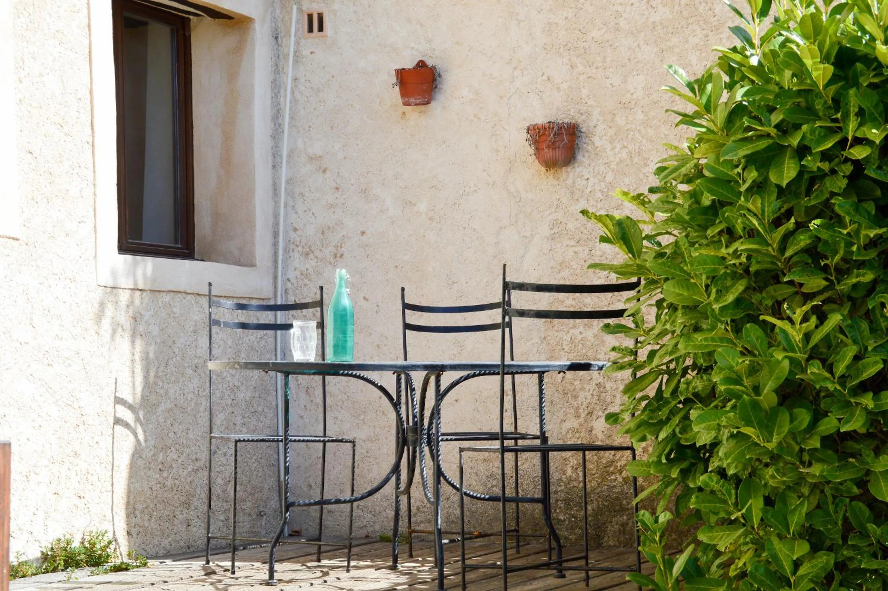 Patio in La Bastide Du Claus - Vitaverde