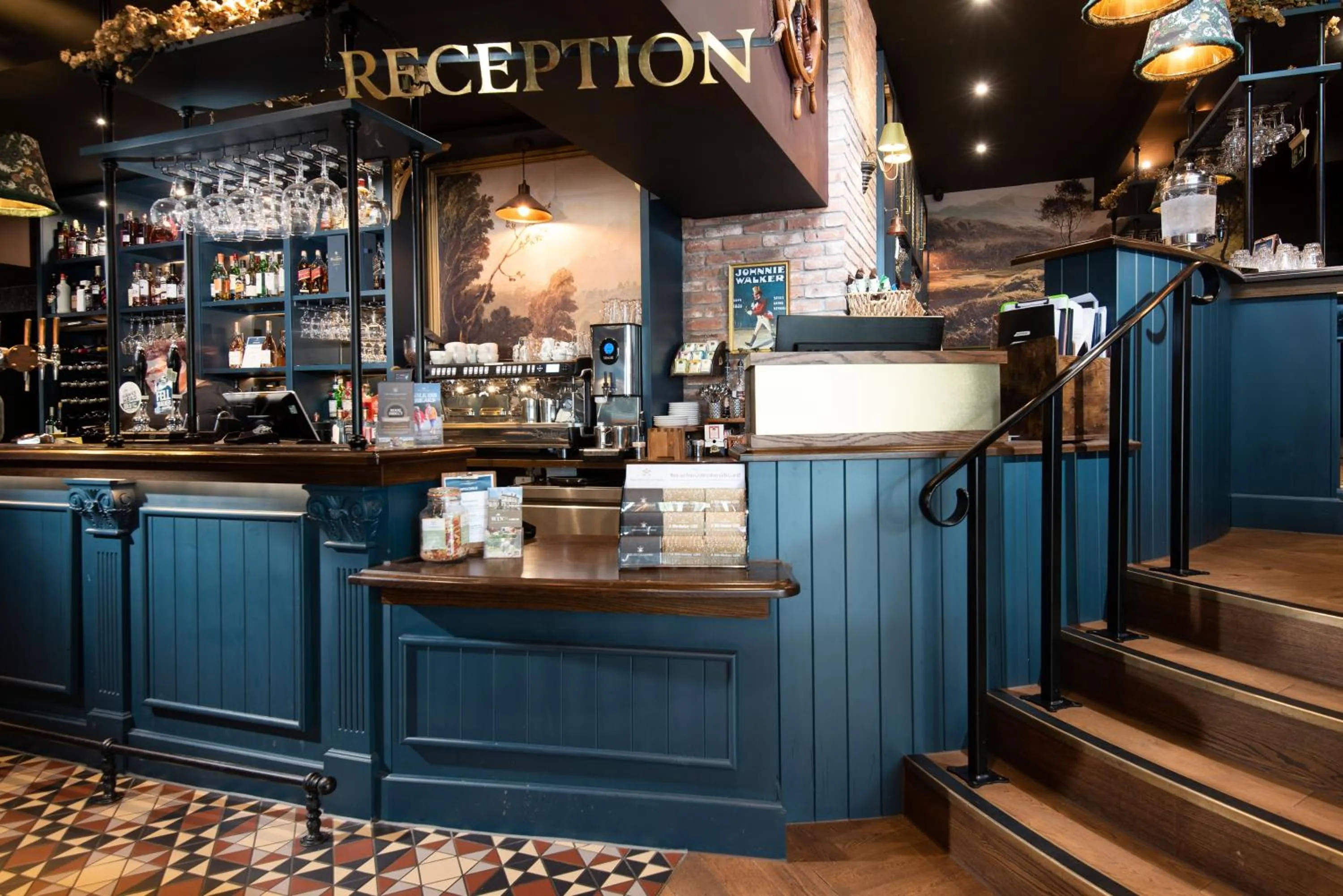 Lobby or reception in The Waterhead Inn- The Inn Collection Group