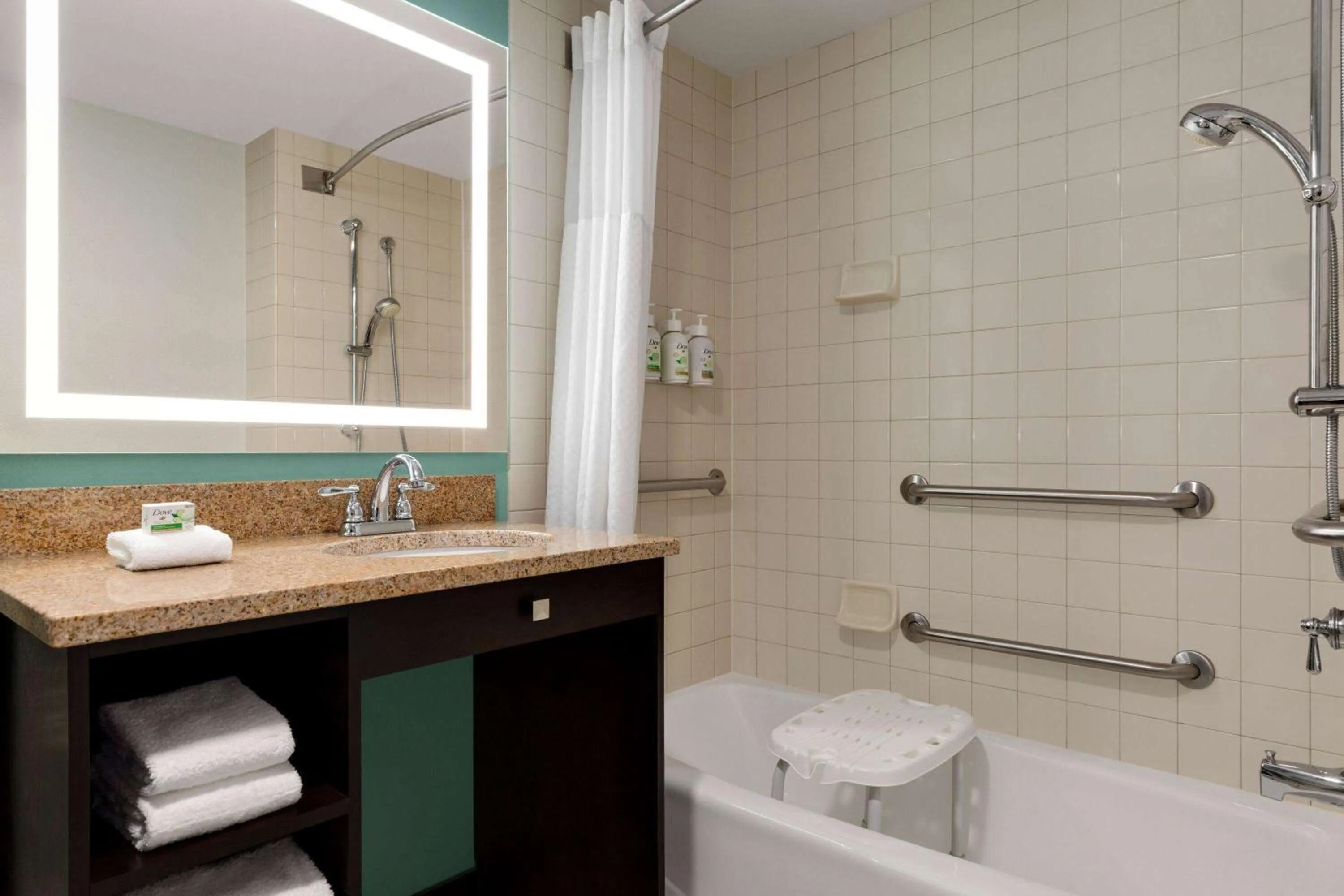 Shower in Wingate by Wyndham Green Bay