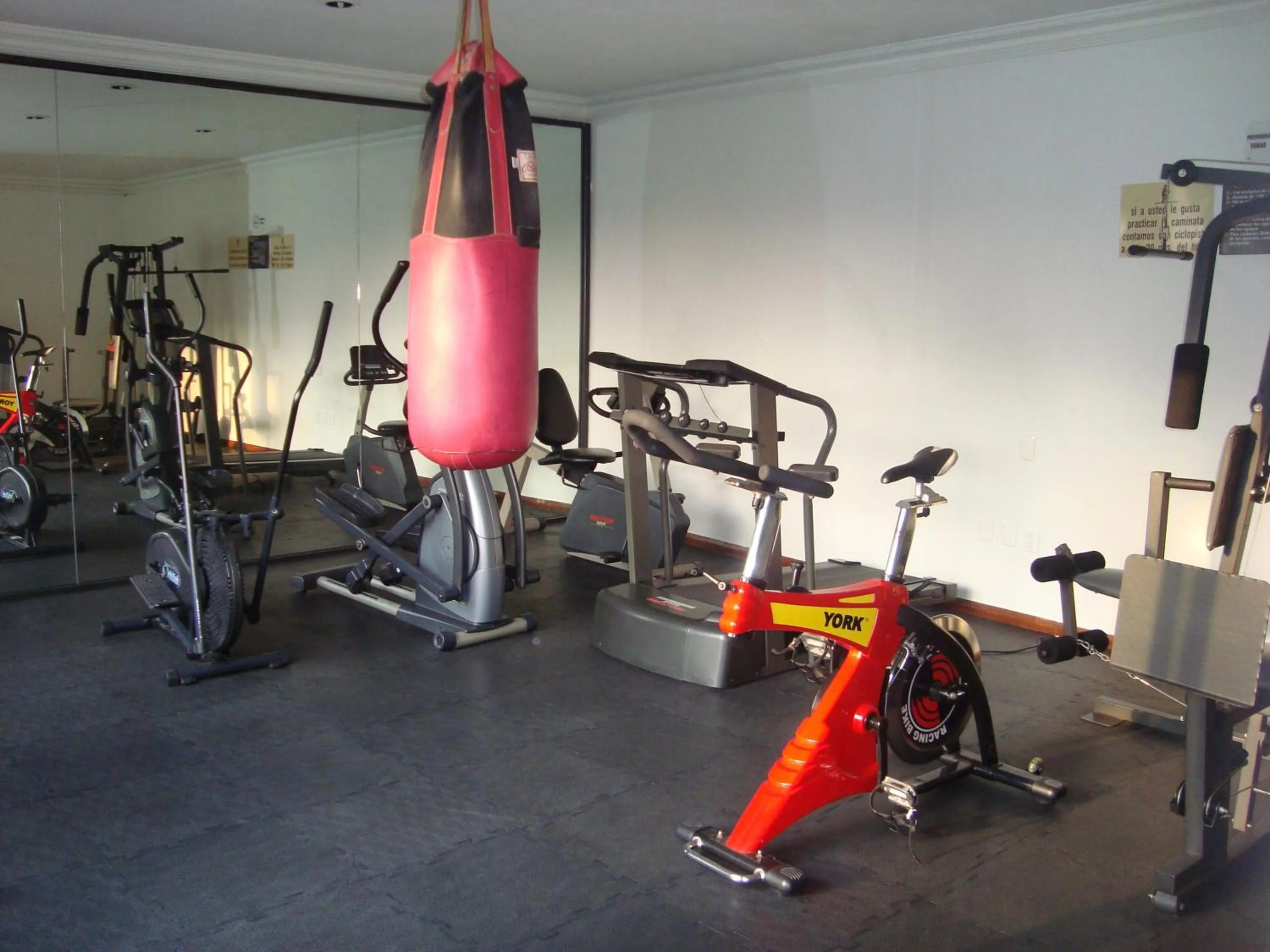 Fitness centre/facilities in Hotel Argento