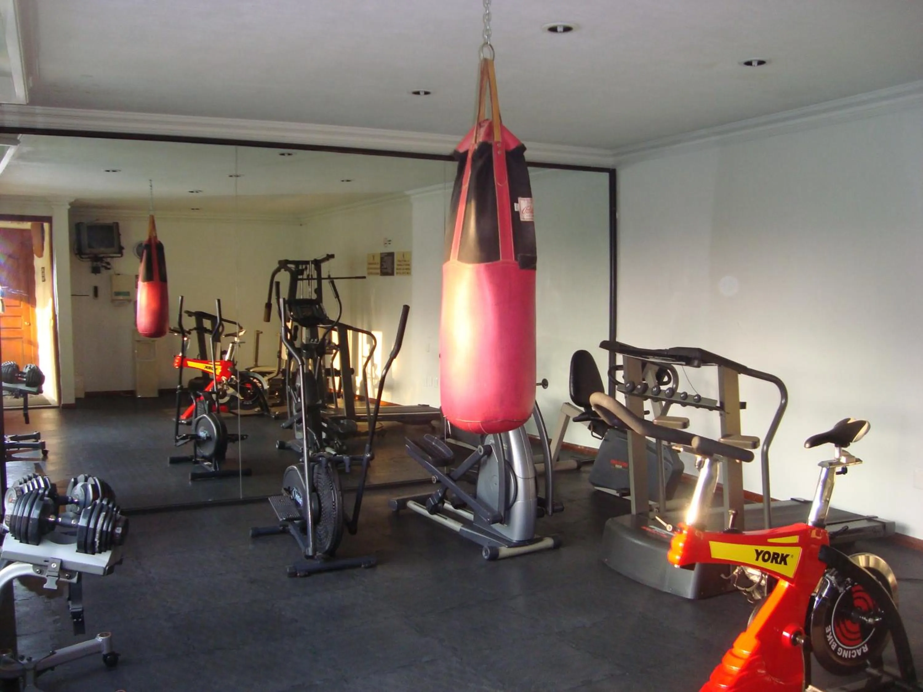 Fitness centre/facilities in Hotel Argento