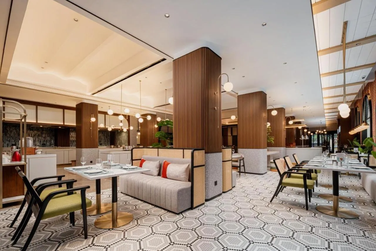 Breakfast in Hilton Garden Inn Shanghai Caoyang