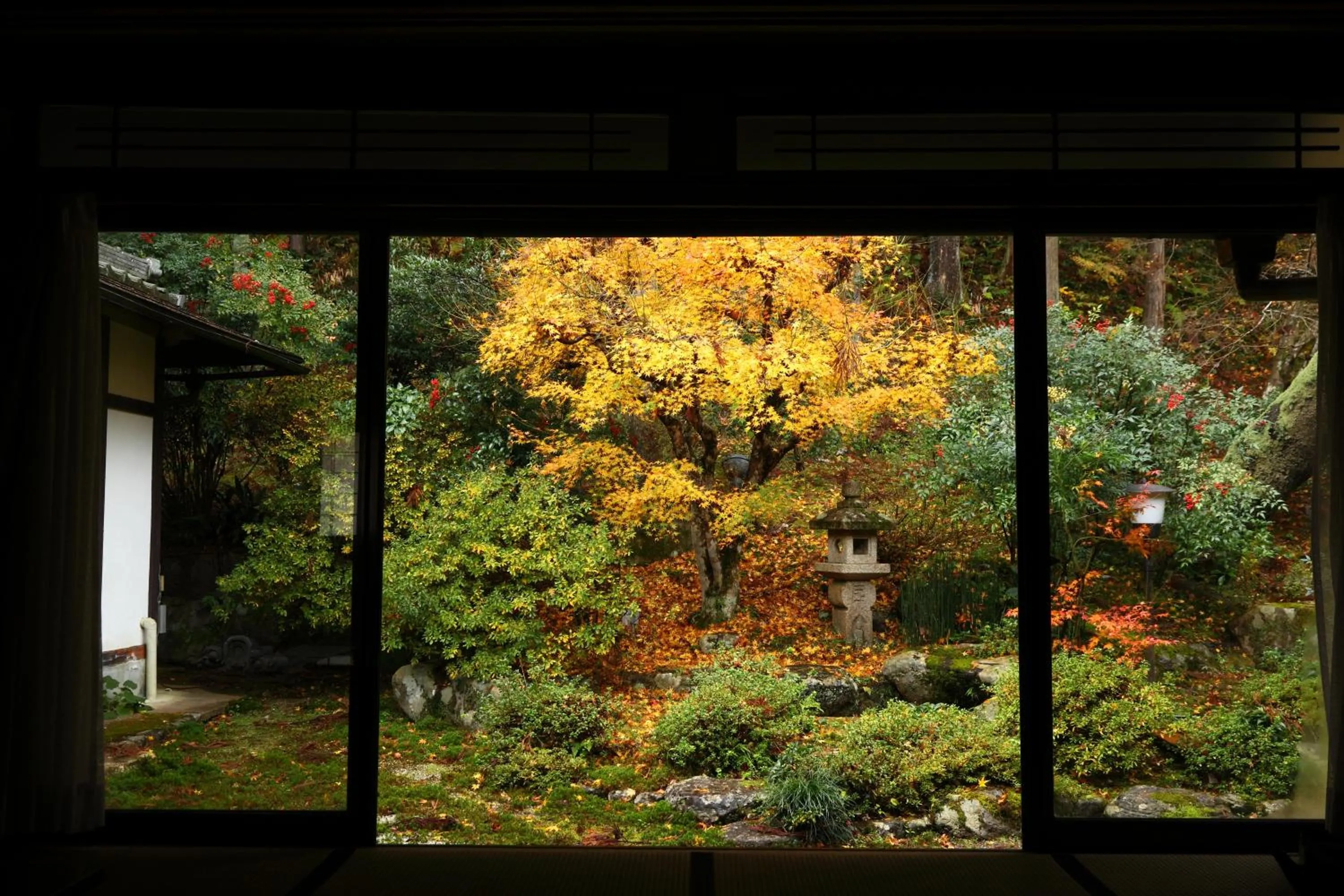 Garden in Kyo no Minshuku Ohara no Sato