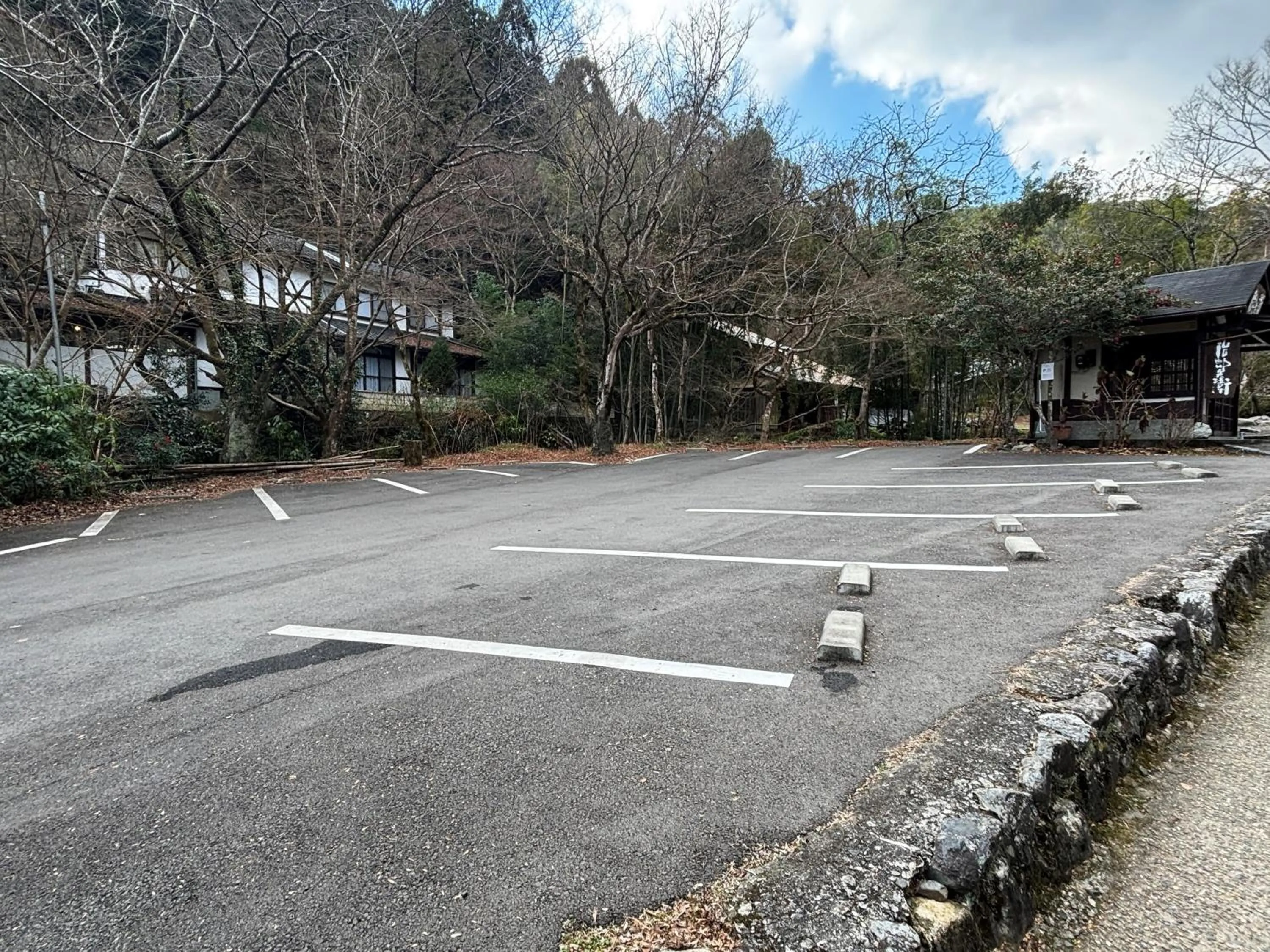 Parking in Kyo no Minshuku Ohara no Sato