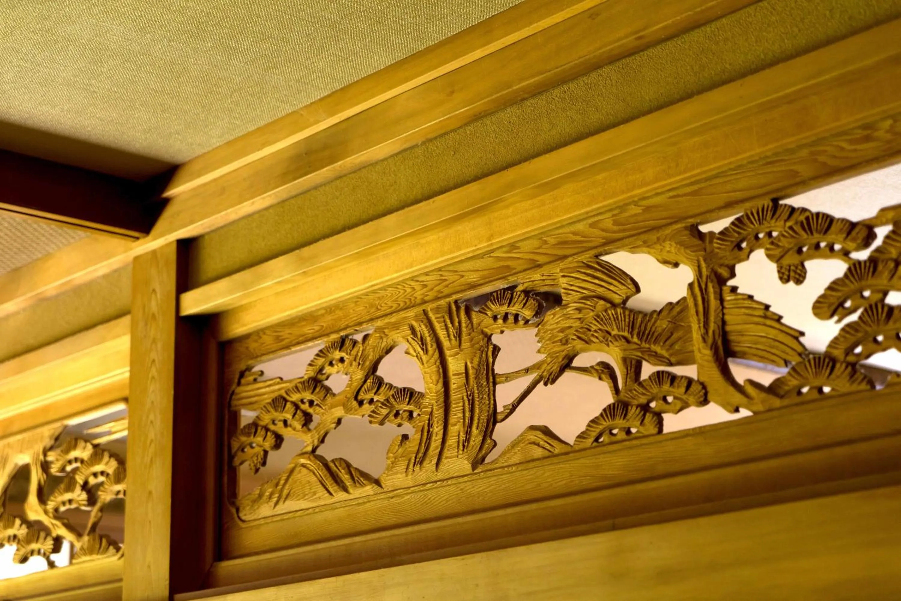 Decorative detail in Kyo no Minshuku Ohara no Sato