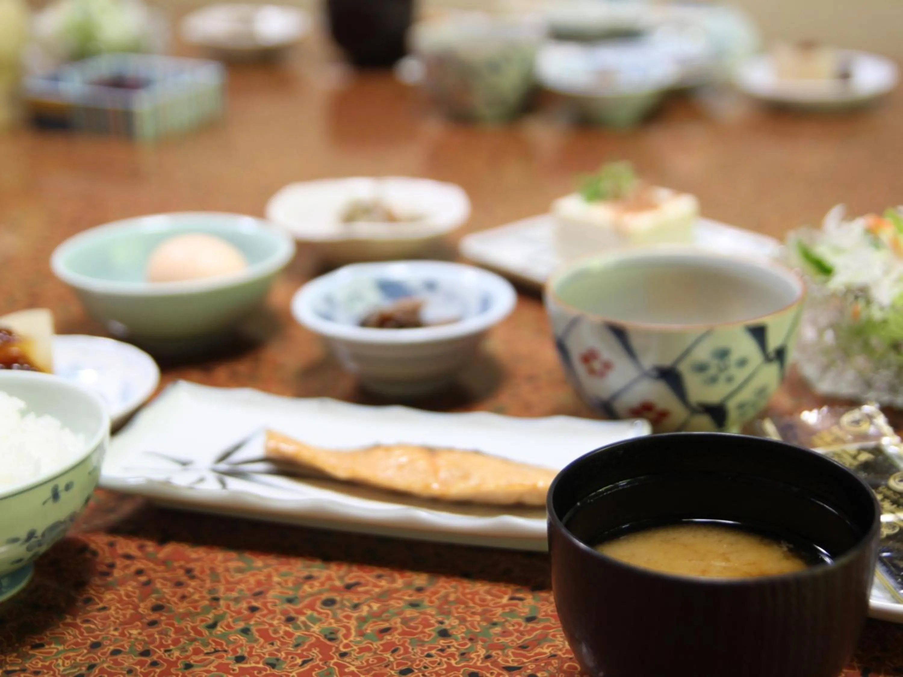 Food close-up in Kyo no Minshuku Ohara no Sato