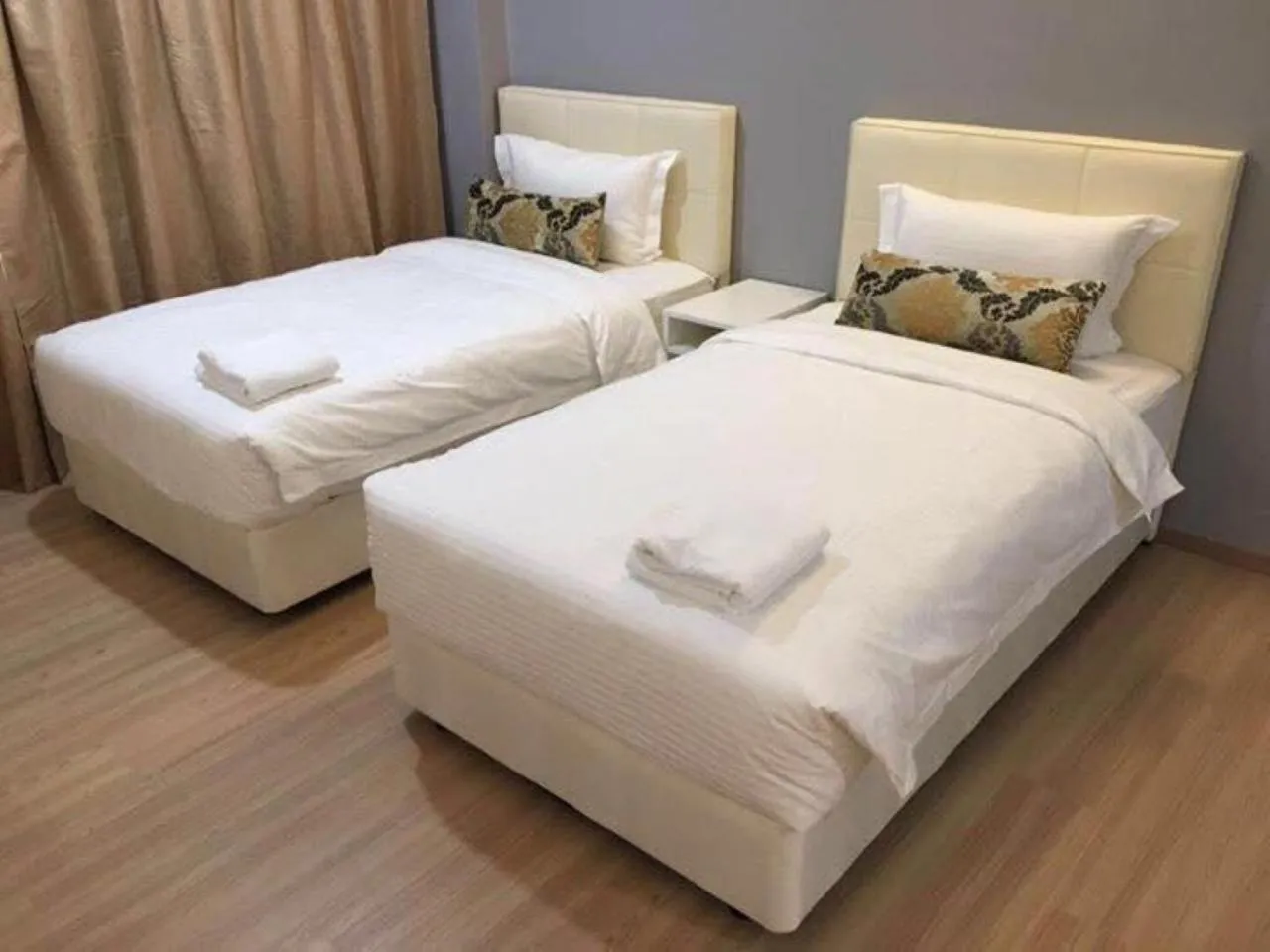 Bed in Alami Garden Hotel