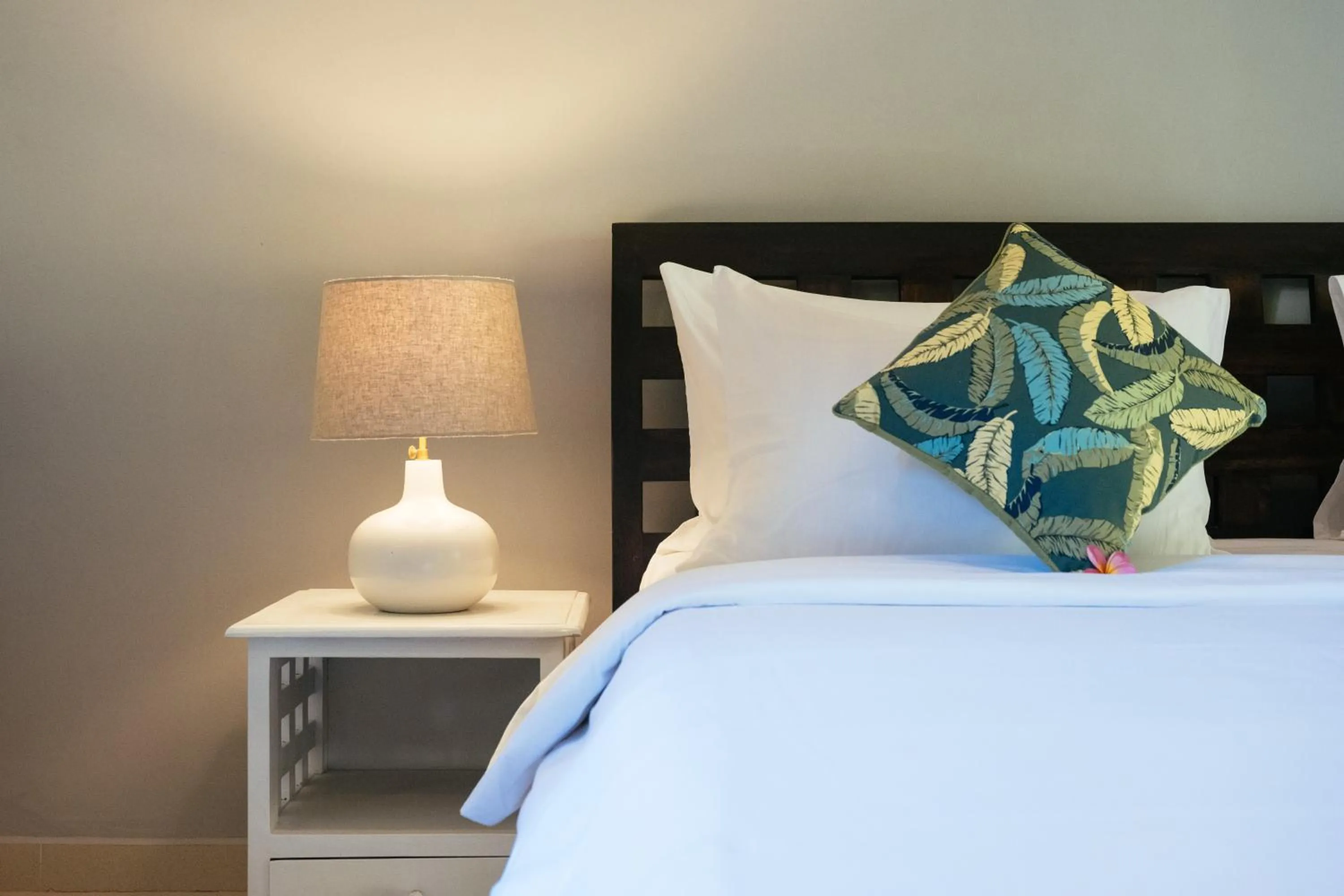 Bed in Manta Dive Gili Trawangan Resort