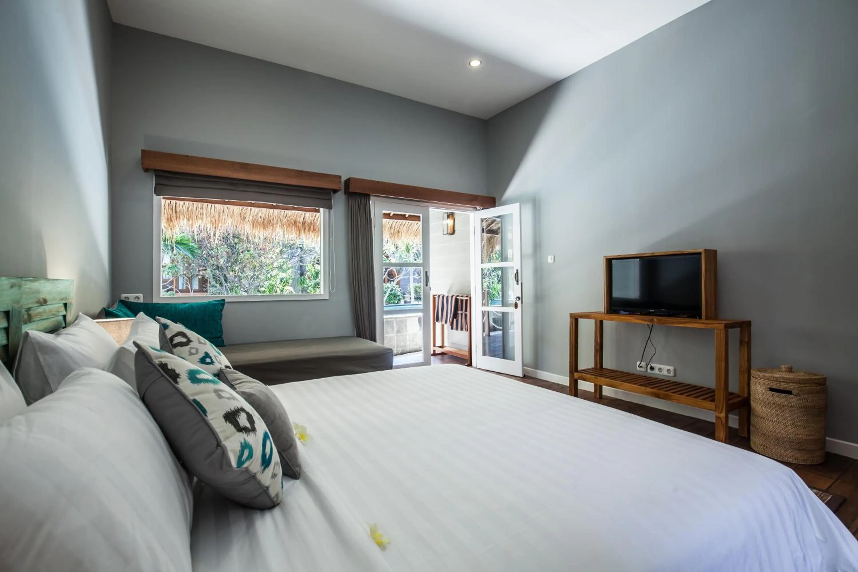 Bedroom, Bed in Manta Dive Gili Trawangan Resort