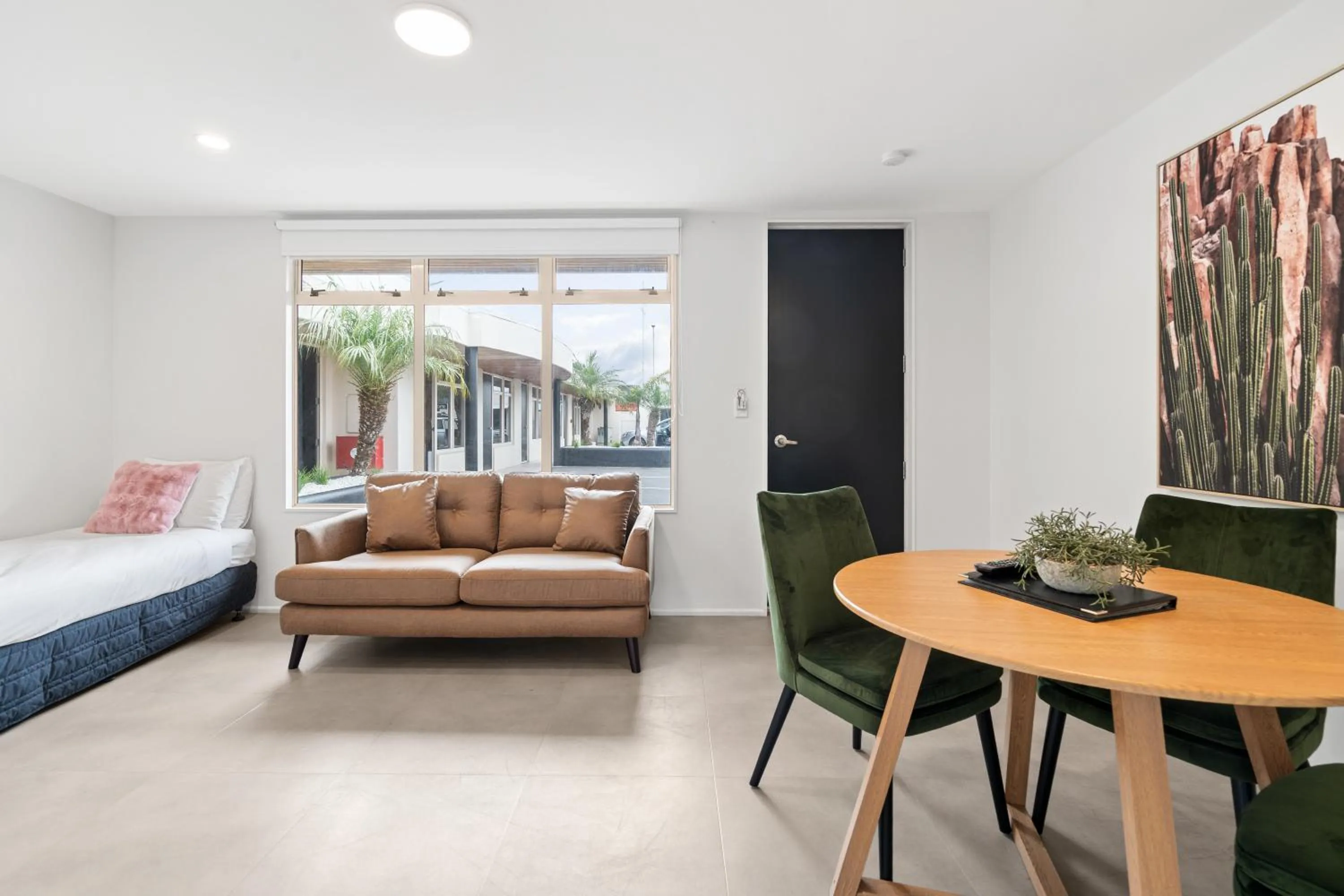 Bed in Pacific Motor Inn