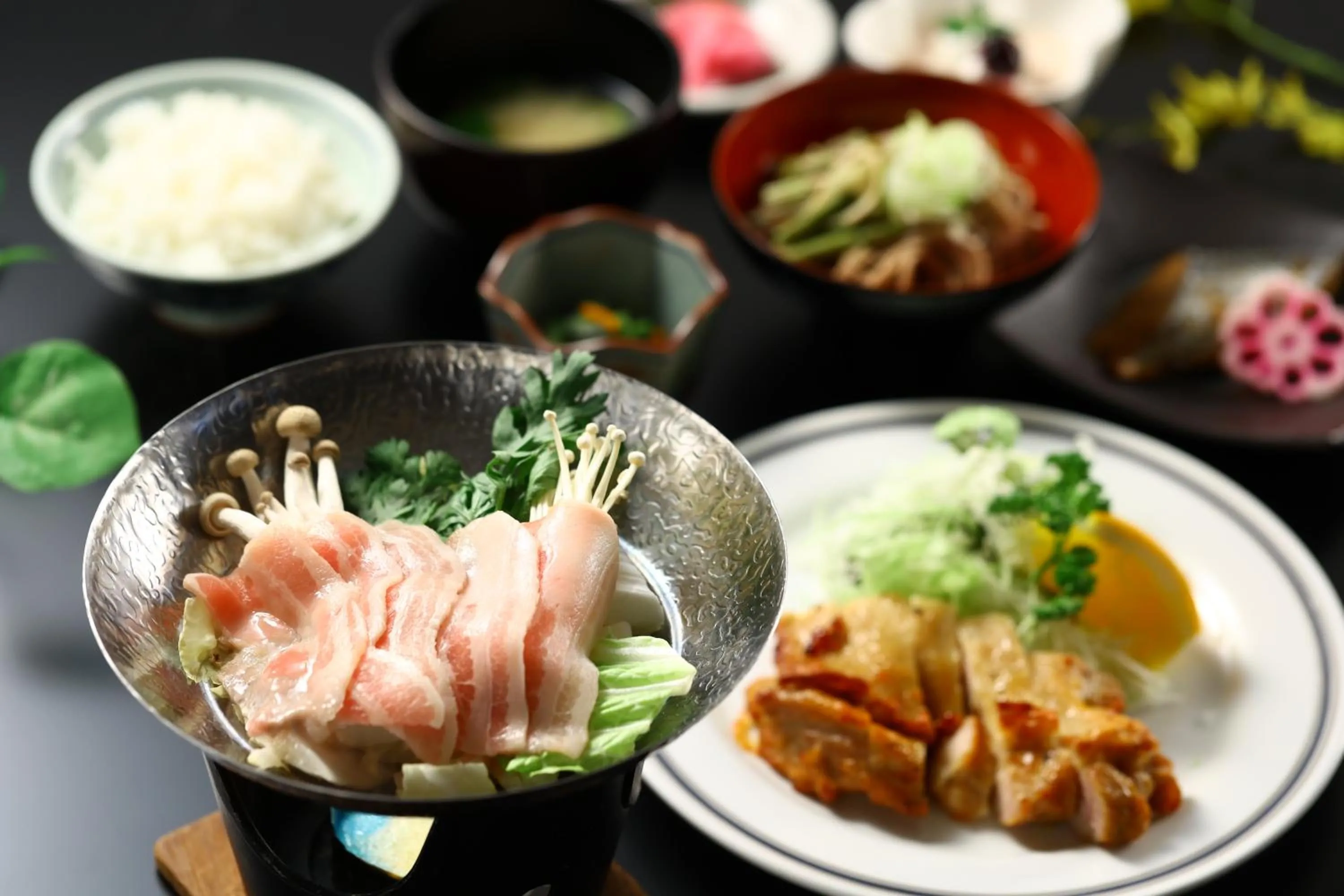 Food in Hotel Sunplaza Tsugaike