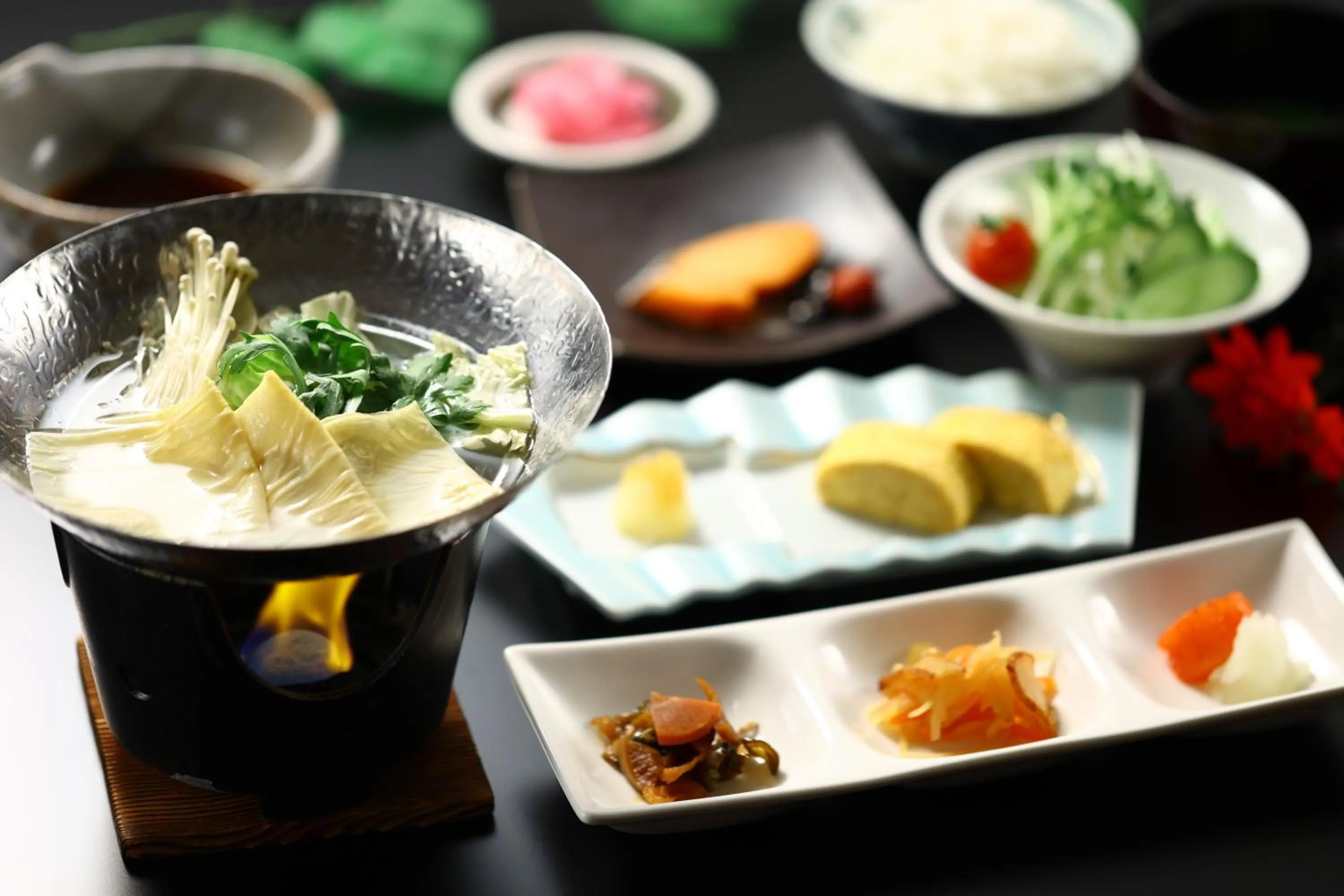 Food in Hotel Sunplaza Tsugaike