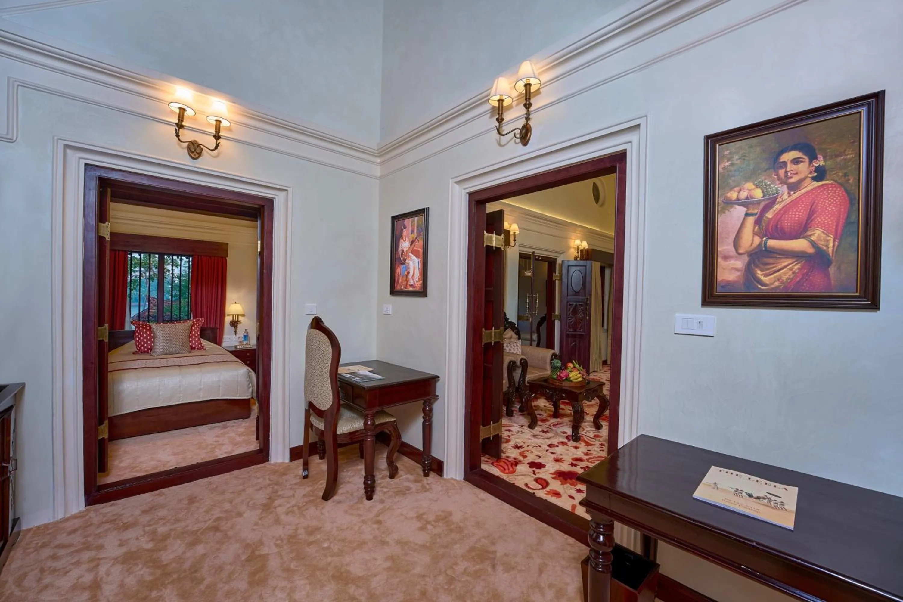 Photo of the whole room, Bed in The Leela Ashtamudi, A Raviz Hotel