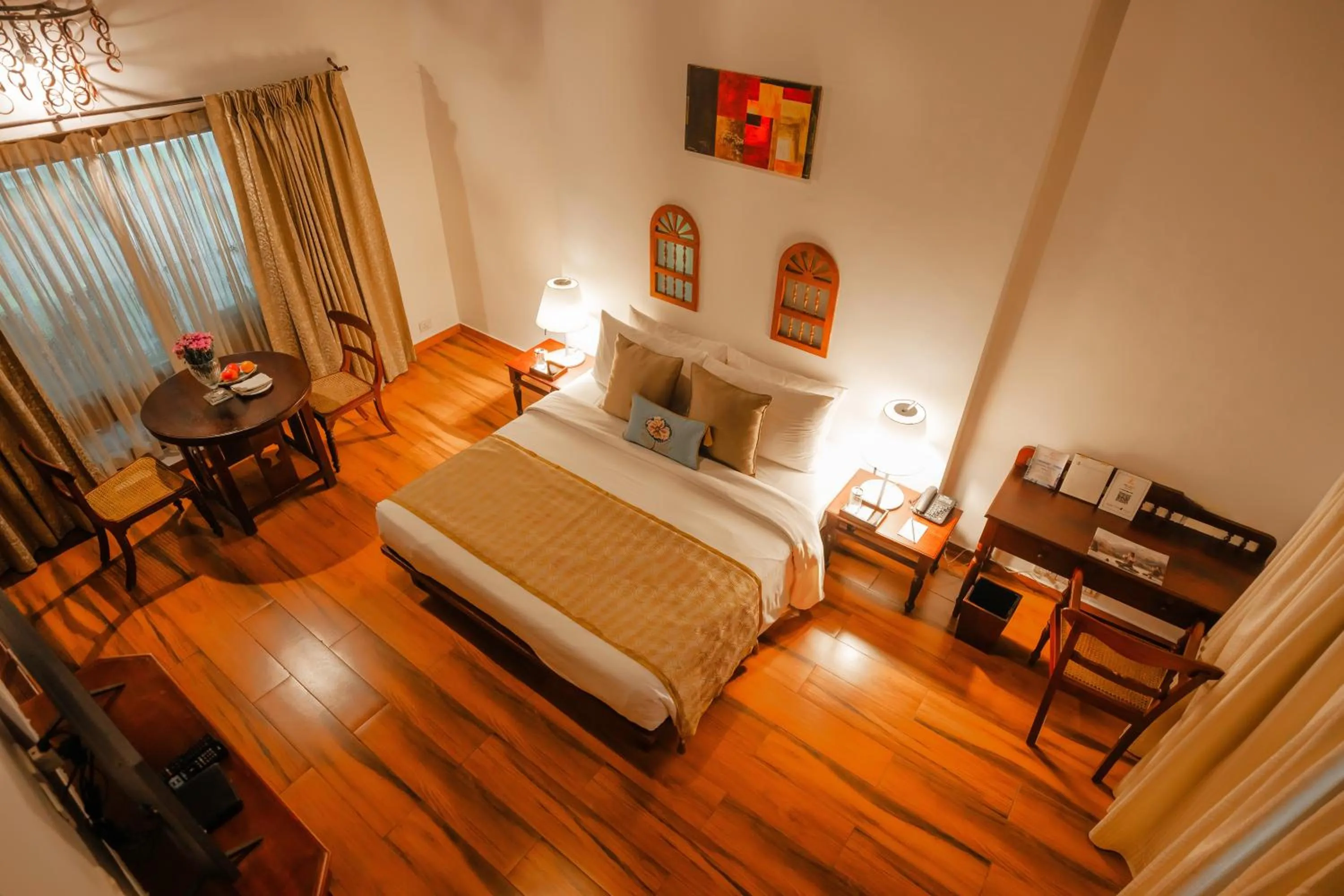 Bed in The Leela Ashtamudi, A Raviz Hotel