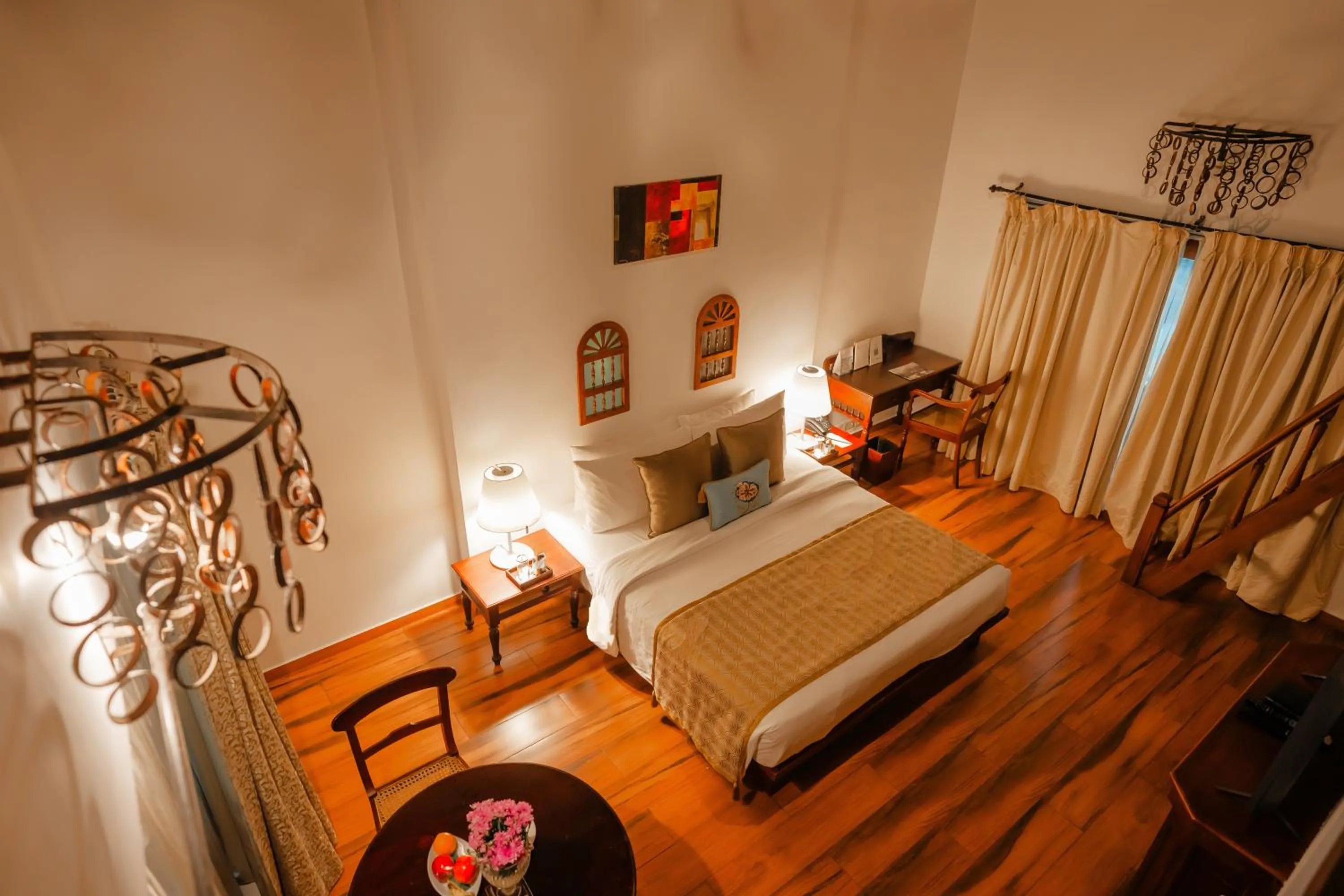 Bed in The Leela Ashtamudi, A Raviz Hotel