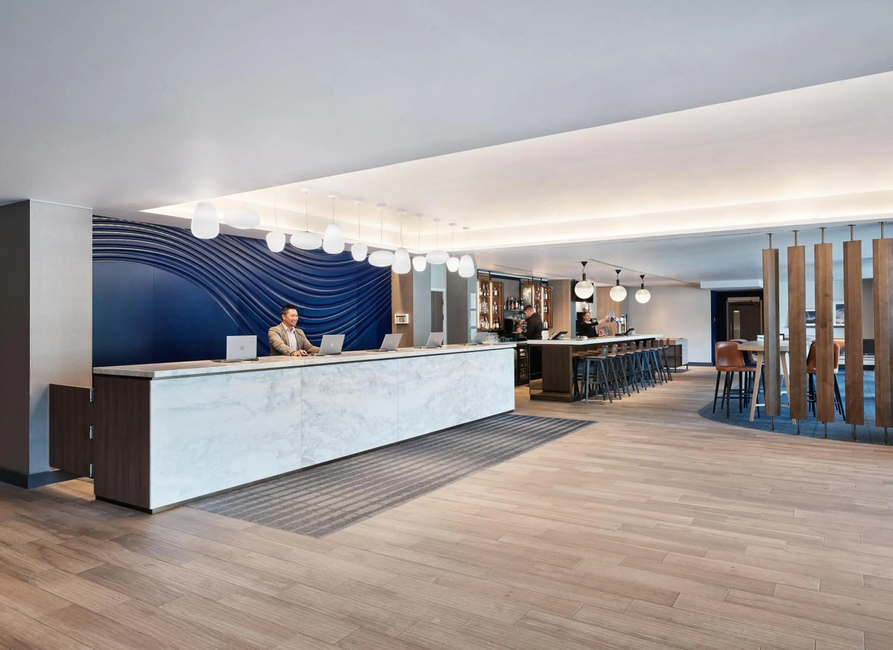 Lobby or reception in Hyatt Place London Heathrow Airport