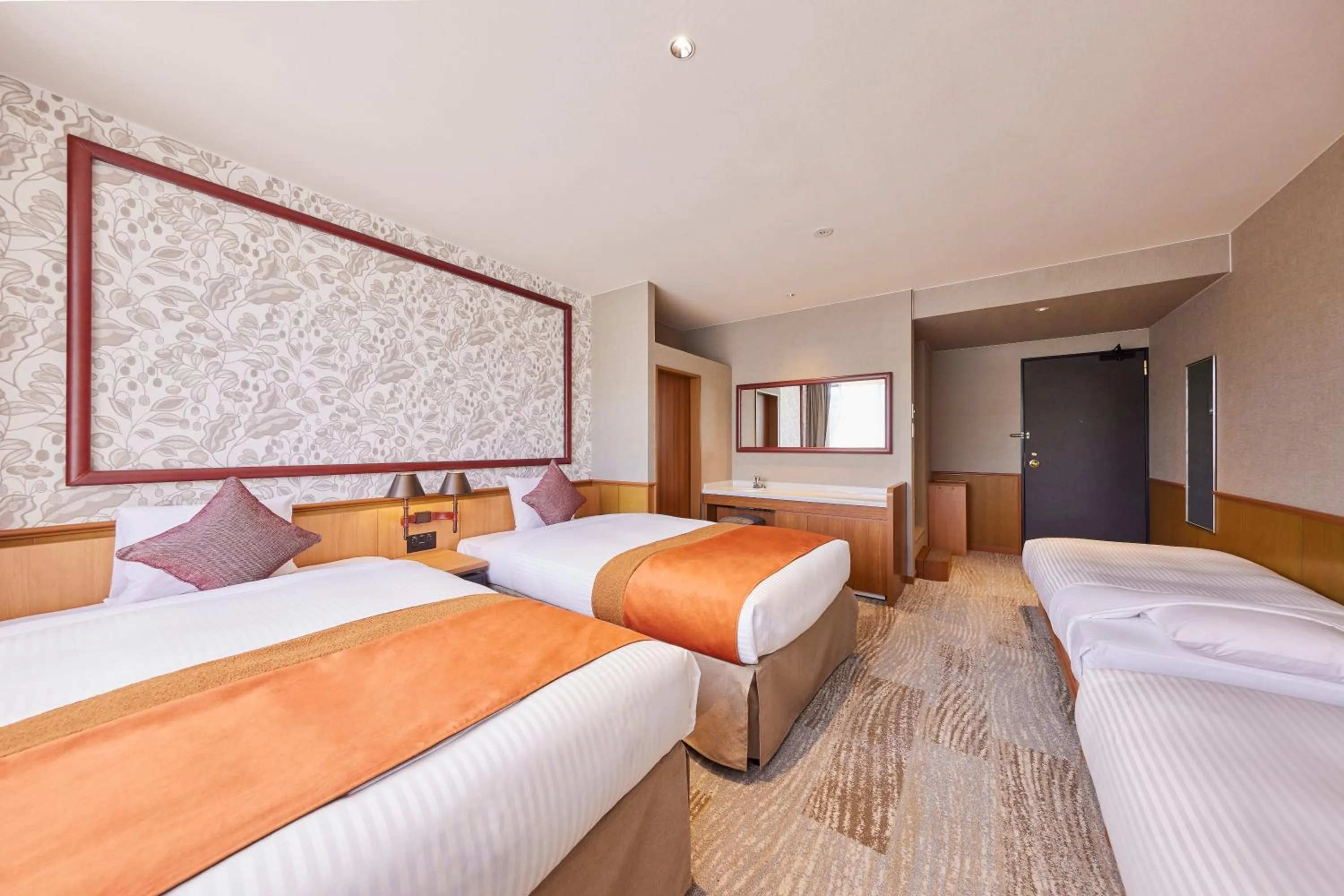 Bedroom, Bed in Hotel Aso No Tsukasa