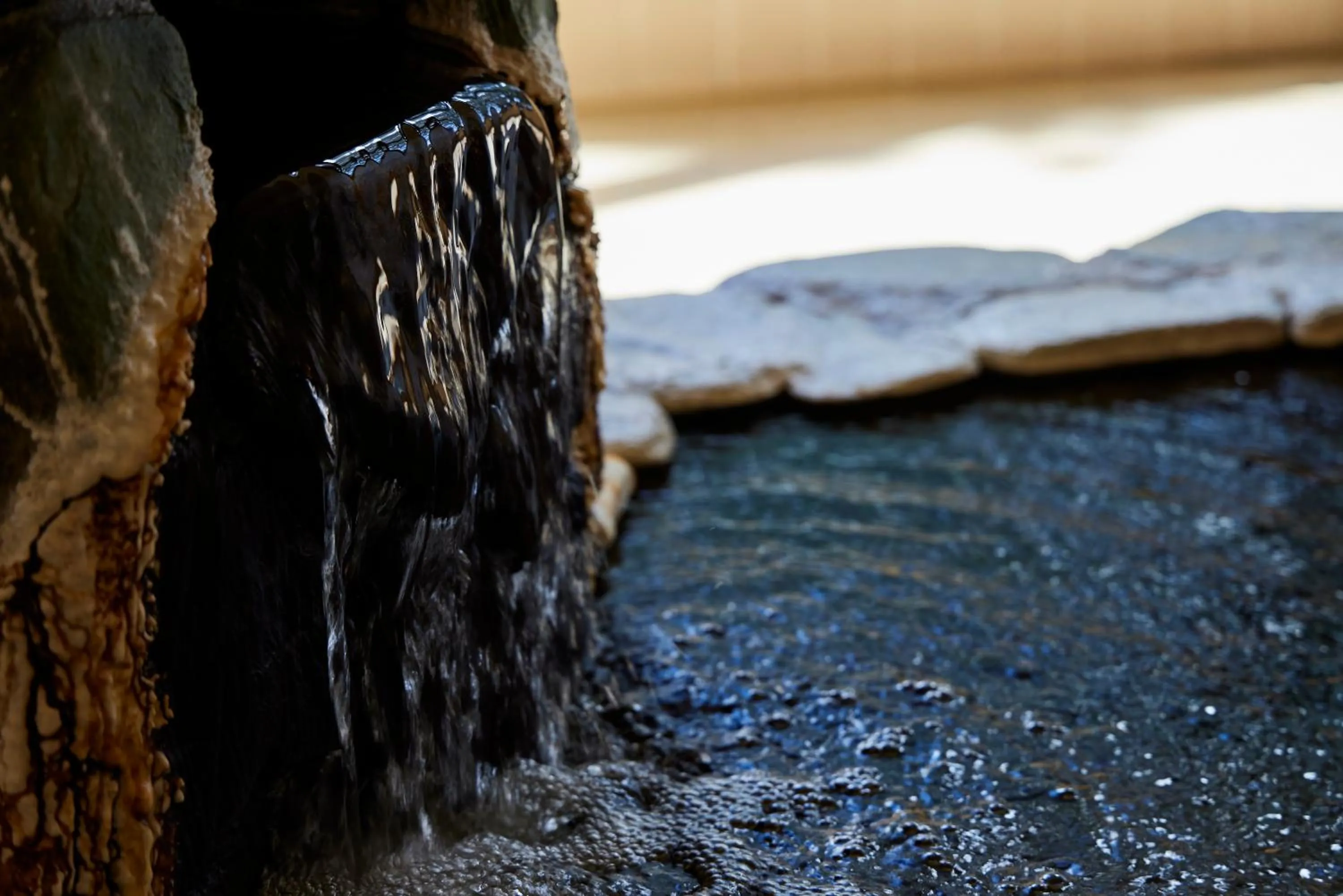 Hot Spring Bath in Hotel Aso No Tsukasa