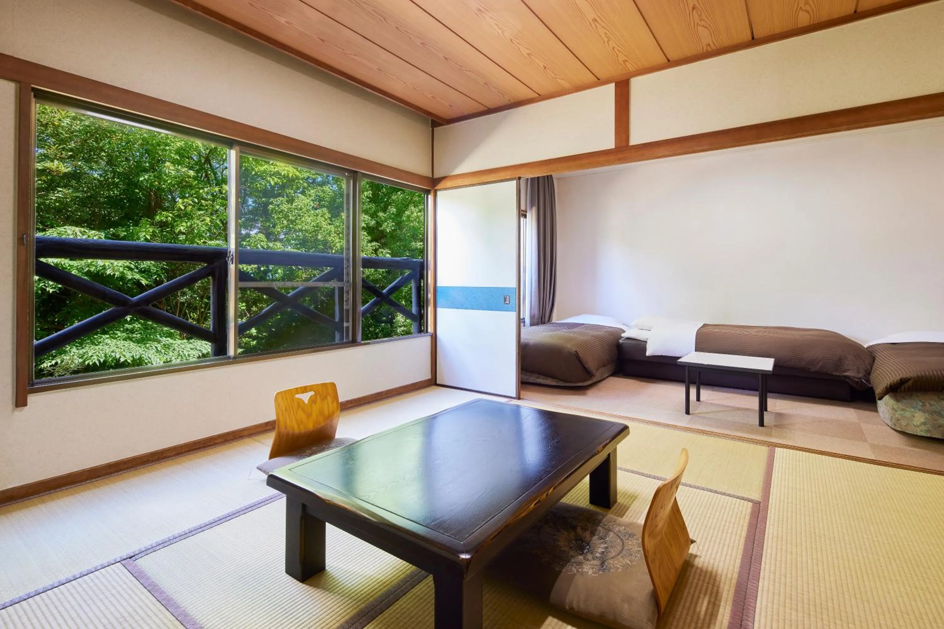 Living room in Hotel Aso No Tsukasa