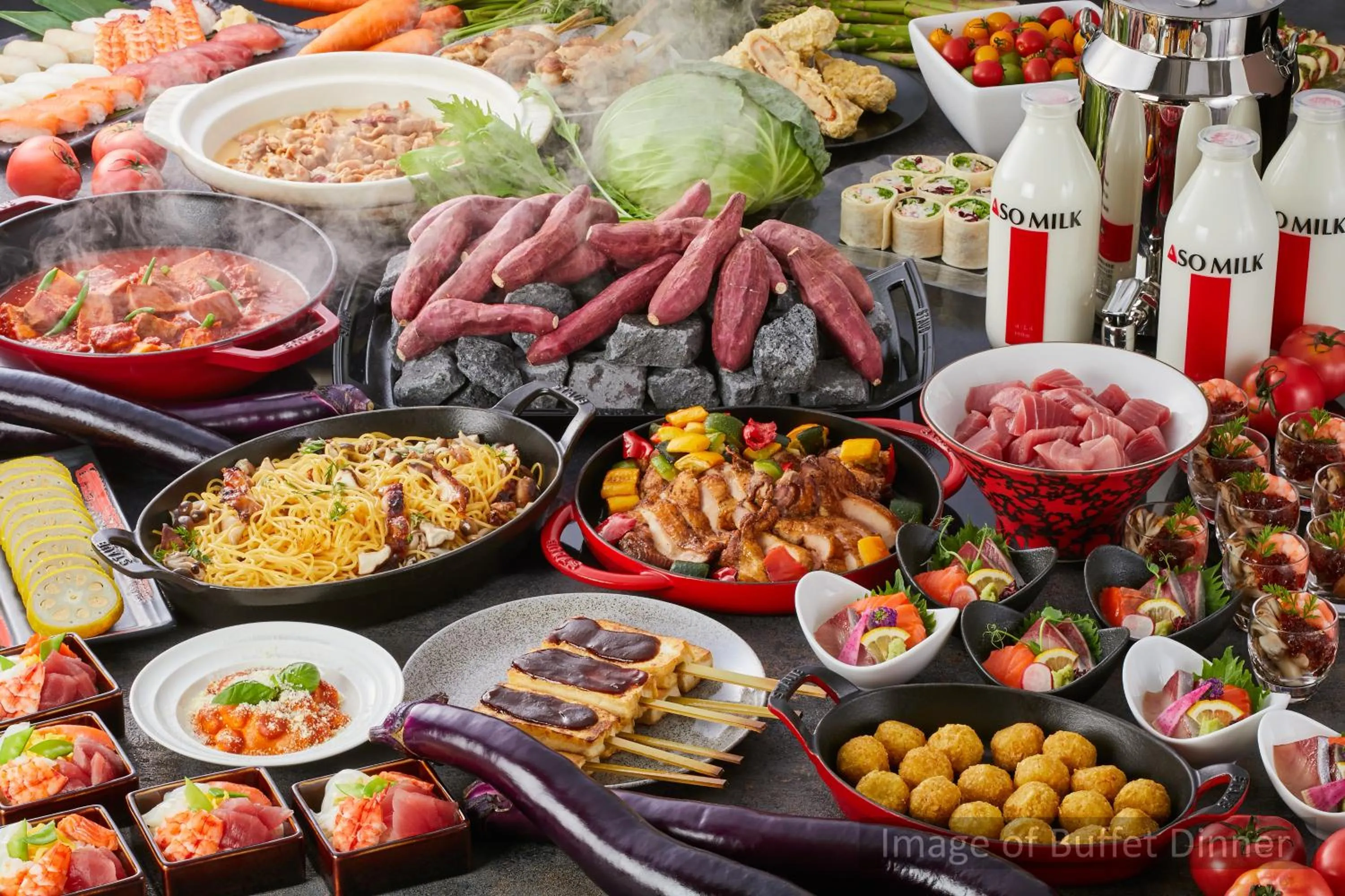 Dinner in Hotel Aso No Tsukasa