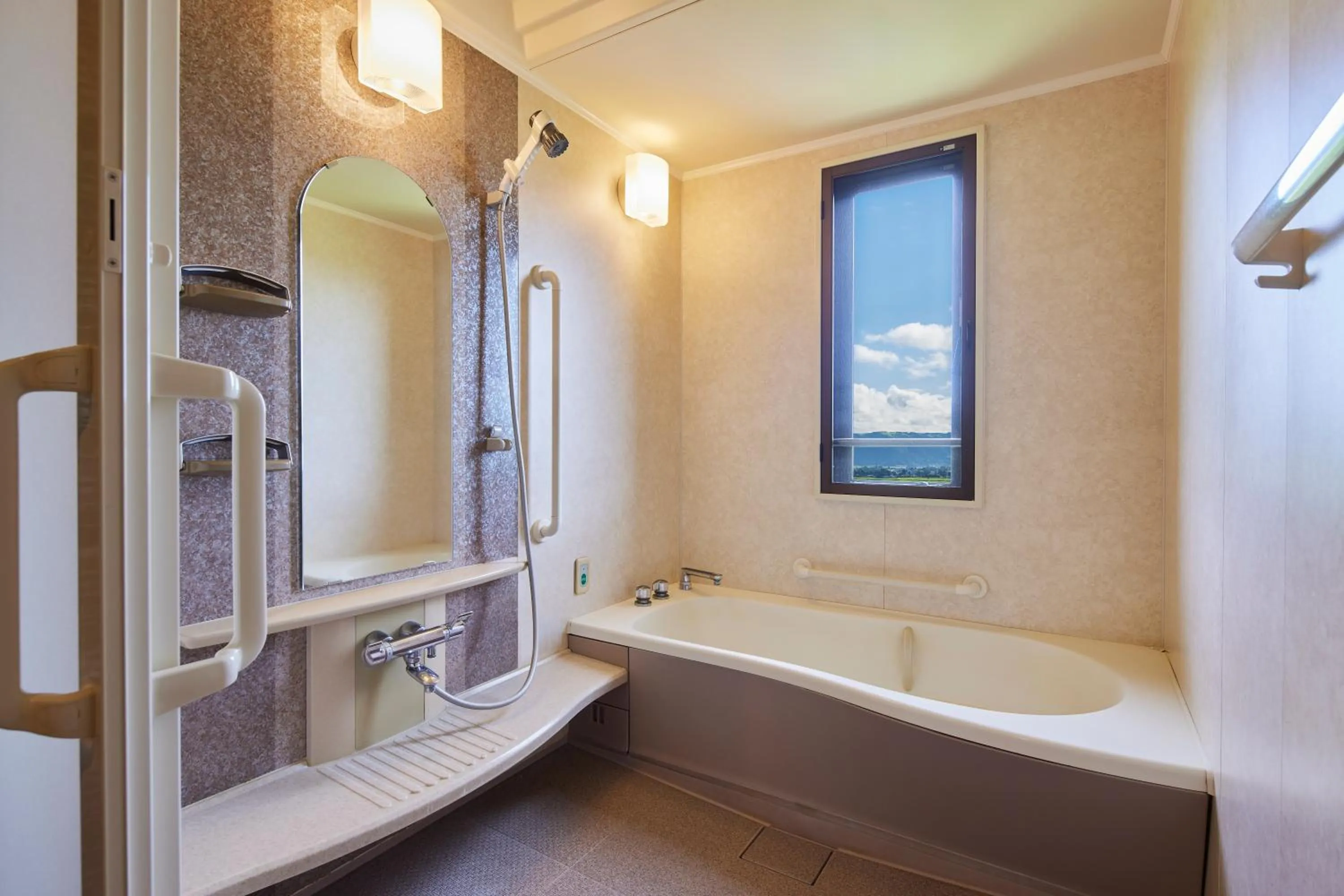 Bathroom in Hotel Aso No Tsukasa