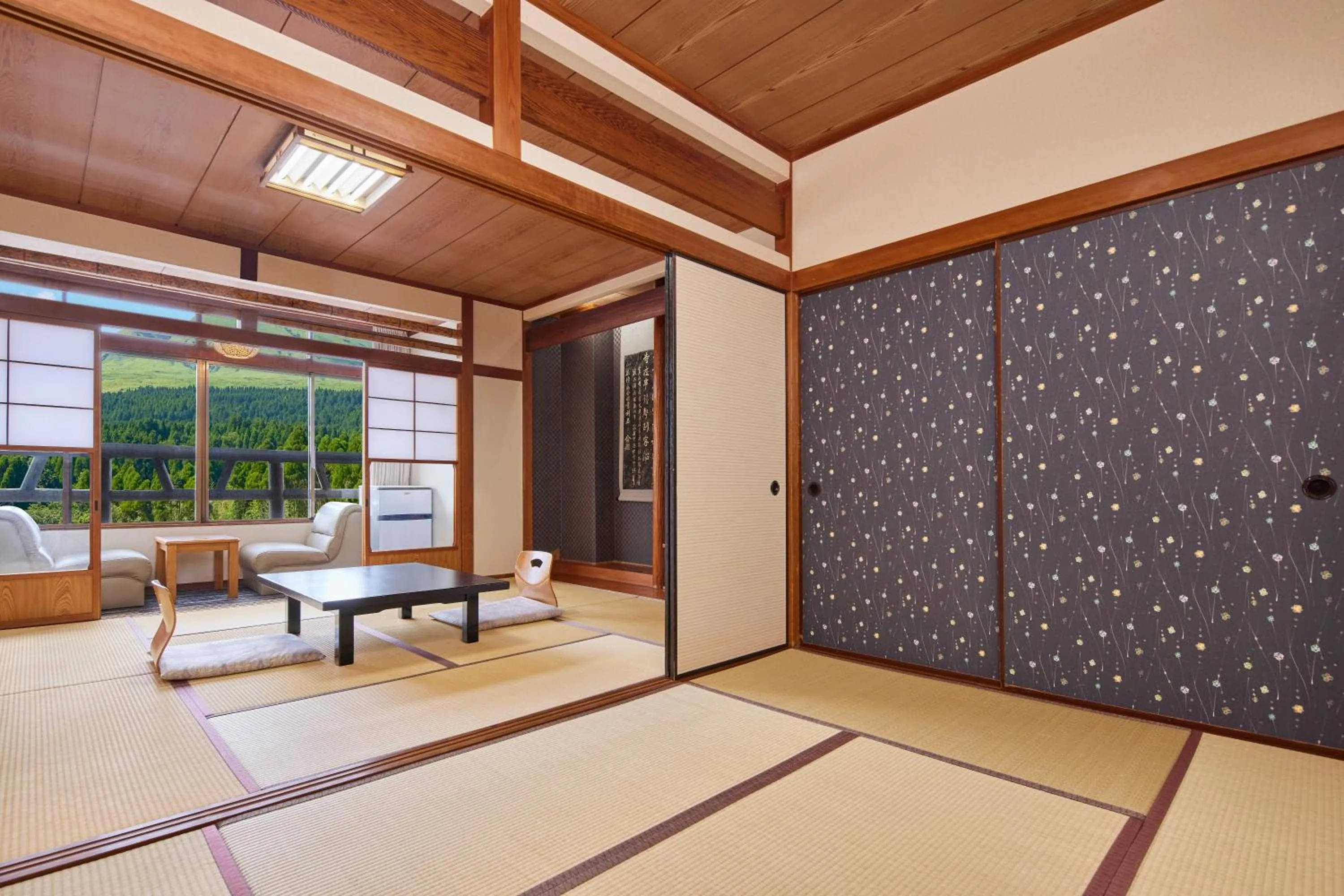 Living room in Hotel Aso No Tsukasa