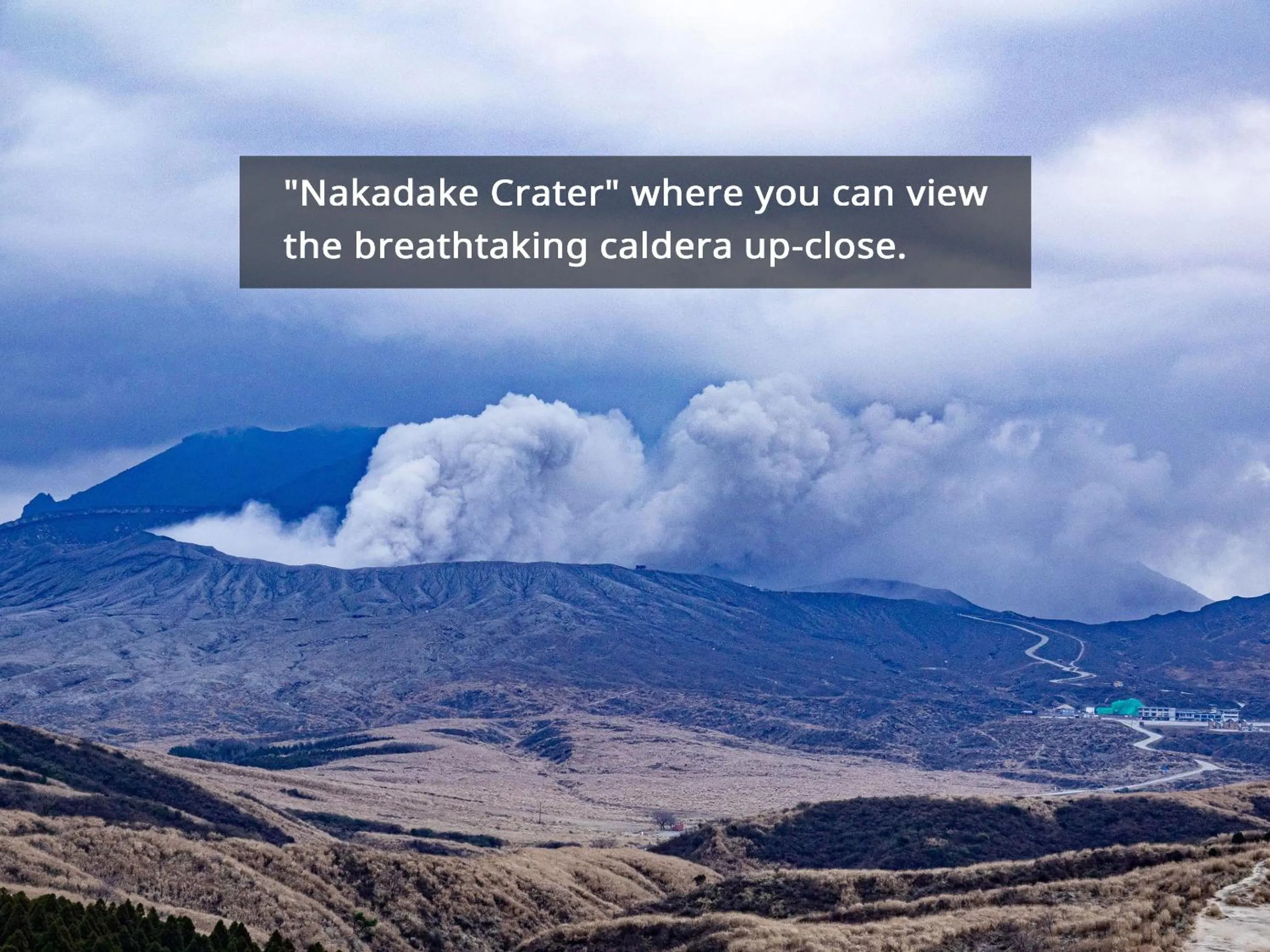Natural landscape in Hotel Aso No Tsukasa