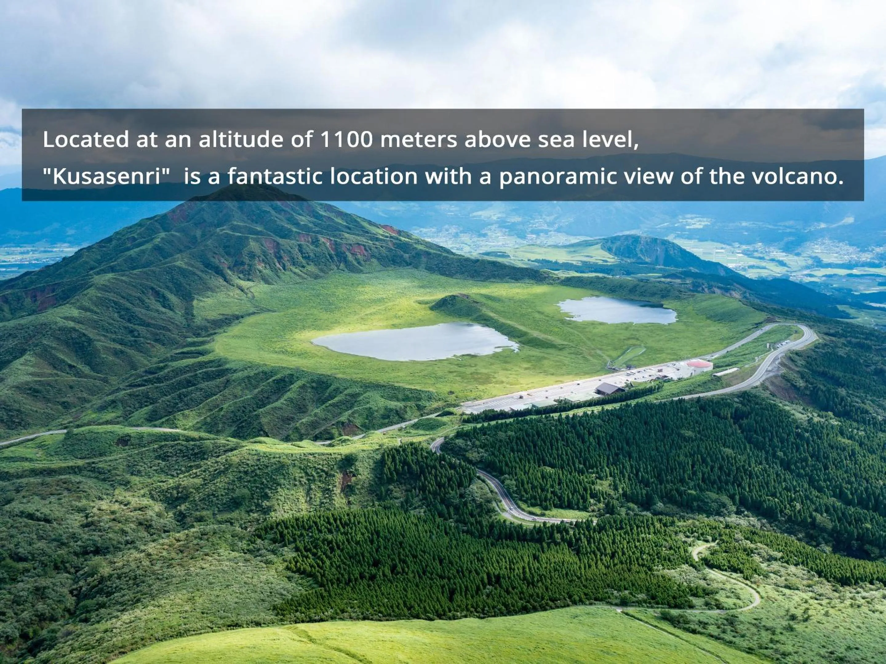 Natural landscape in Hotel Aso No Tsukasa
