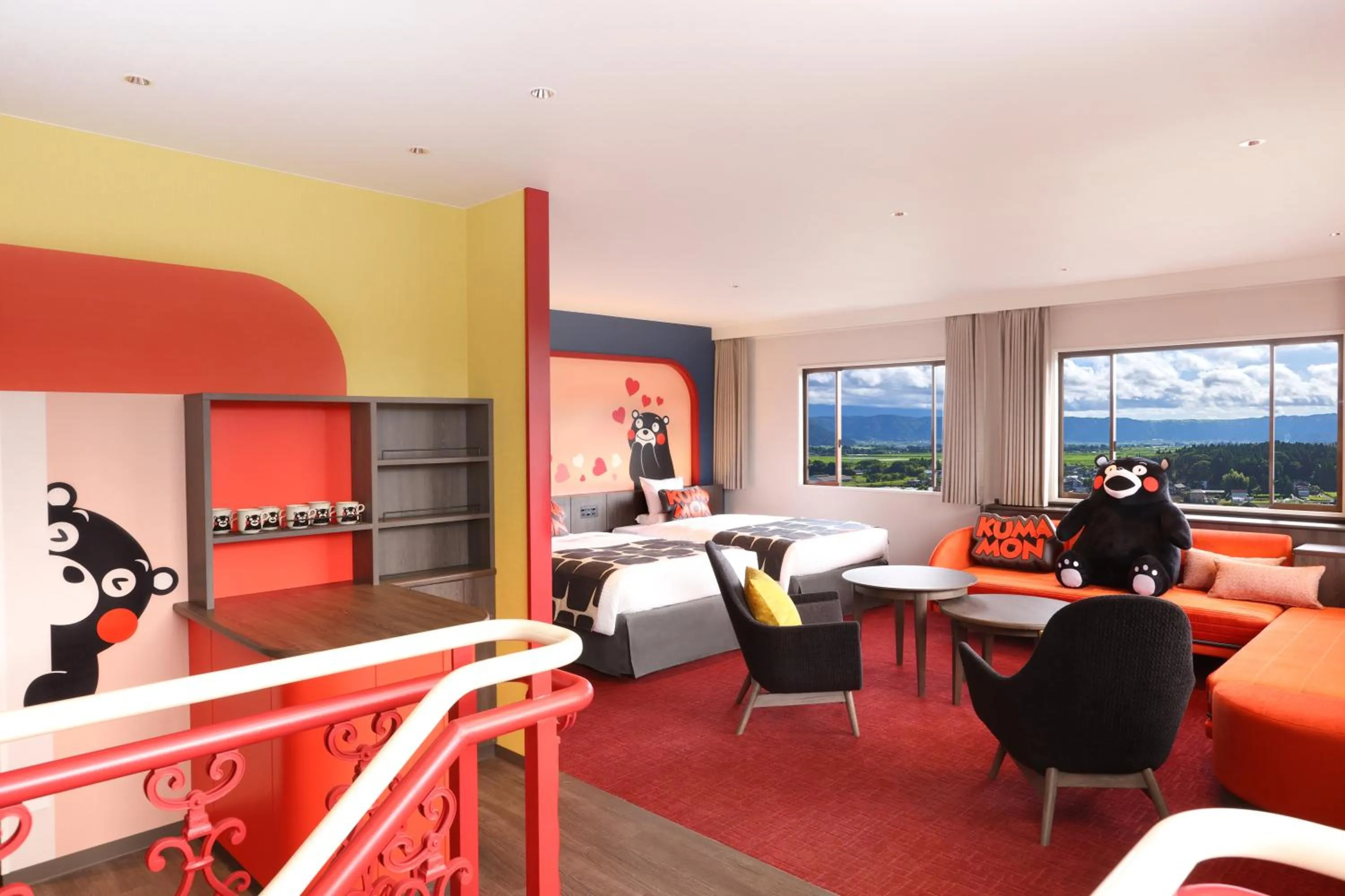 Photo of the whole room in Kamenoi Hotel Aso Park Resort