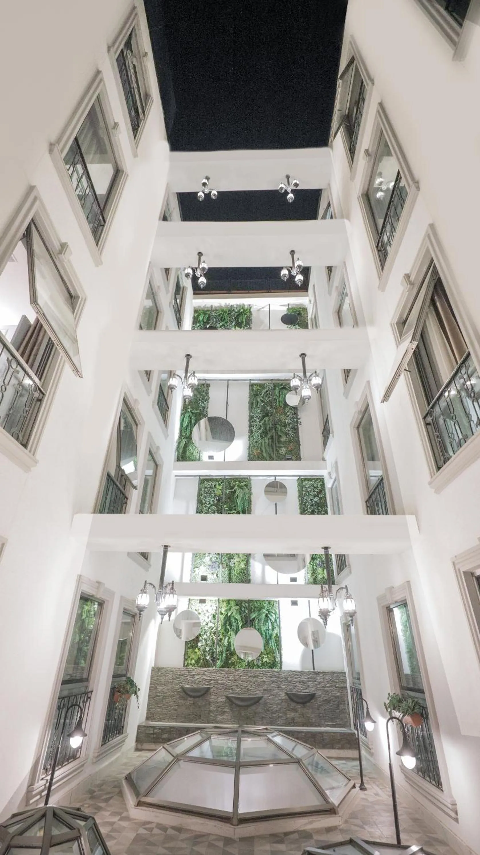 Garden in Teatro Rooms Hotel