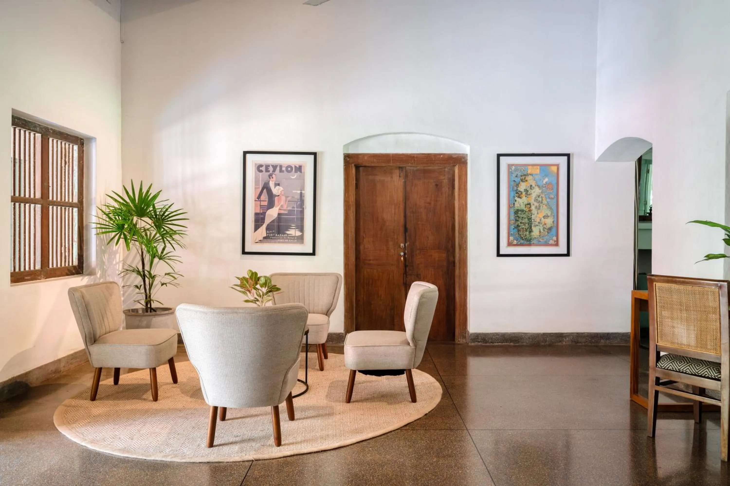 Seating area in Wallawwa