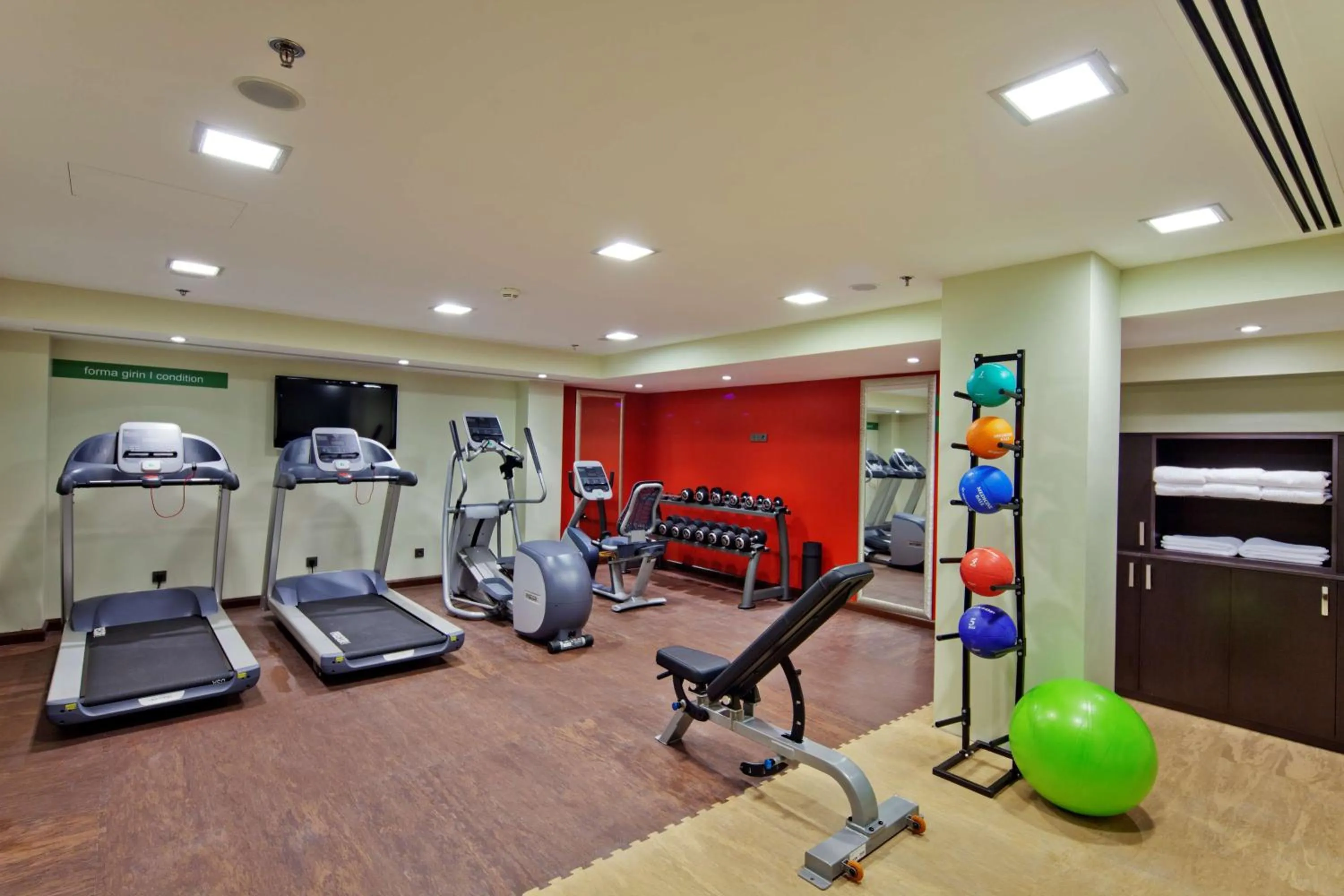 Fitness centre/facilities in Hampton By Hilton Ordu