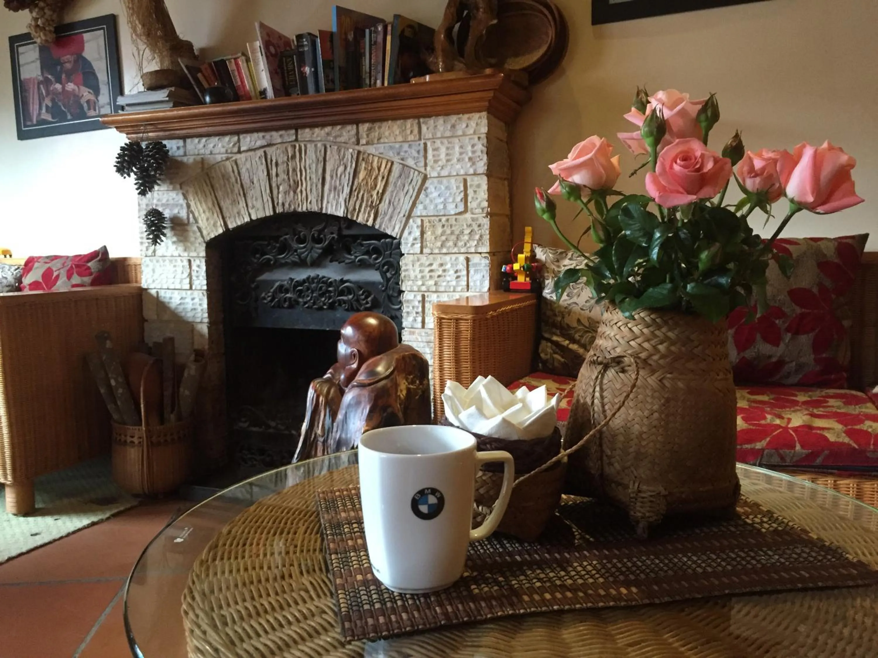 Decorative detail in Thai Binh Sapa Hotel