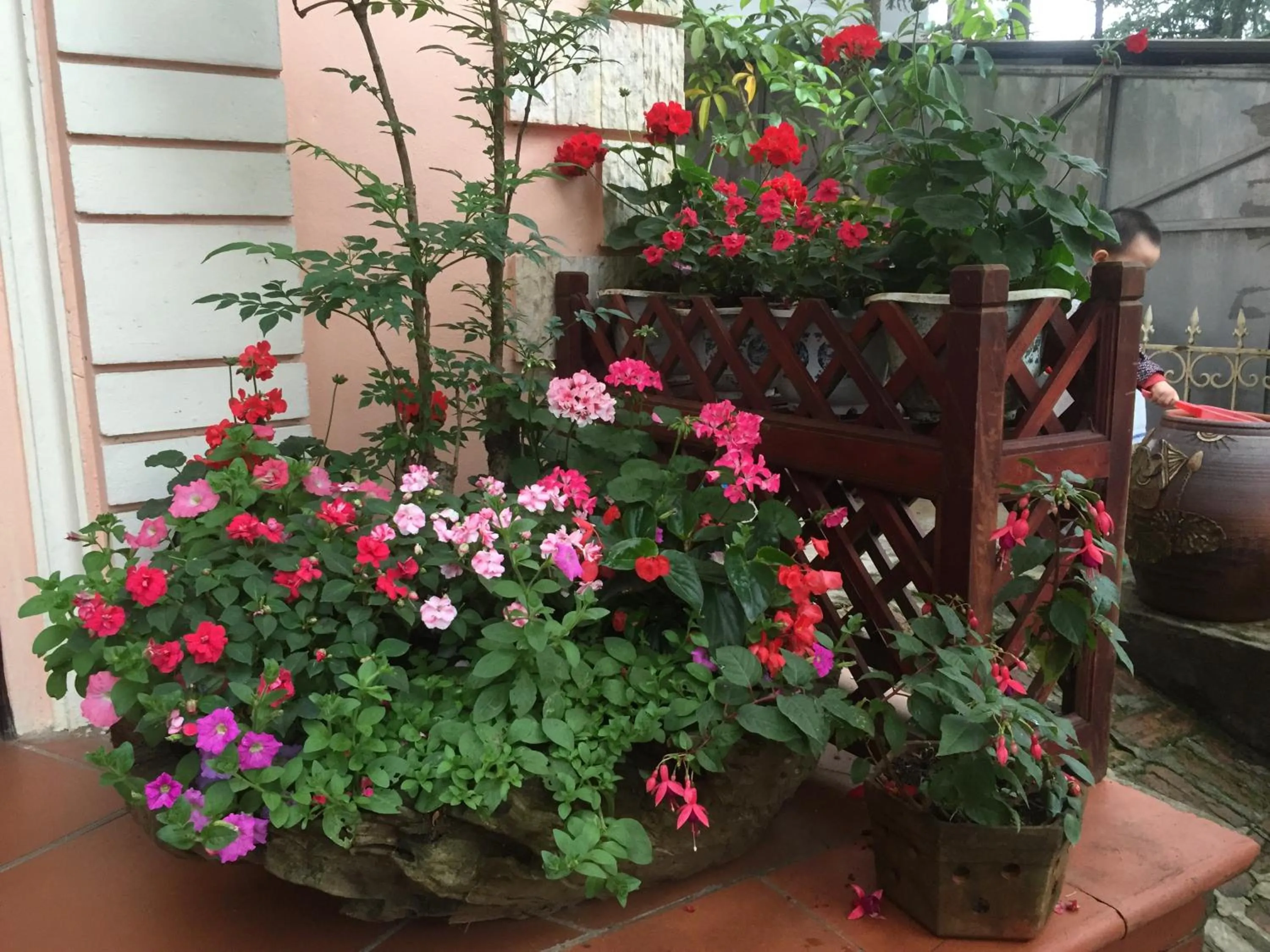 Decorative detail in Thai Binh Sapa Hotel