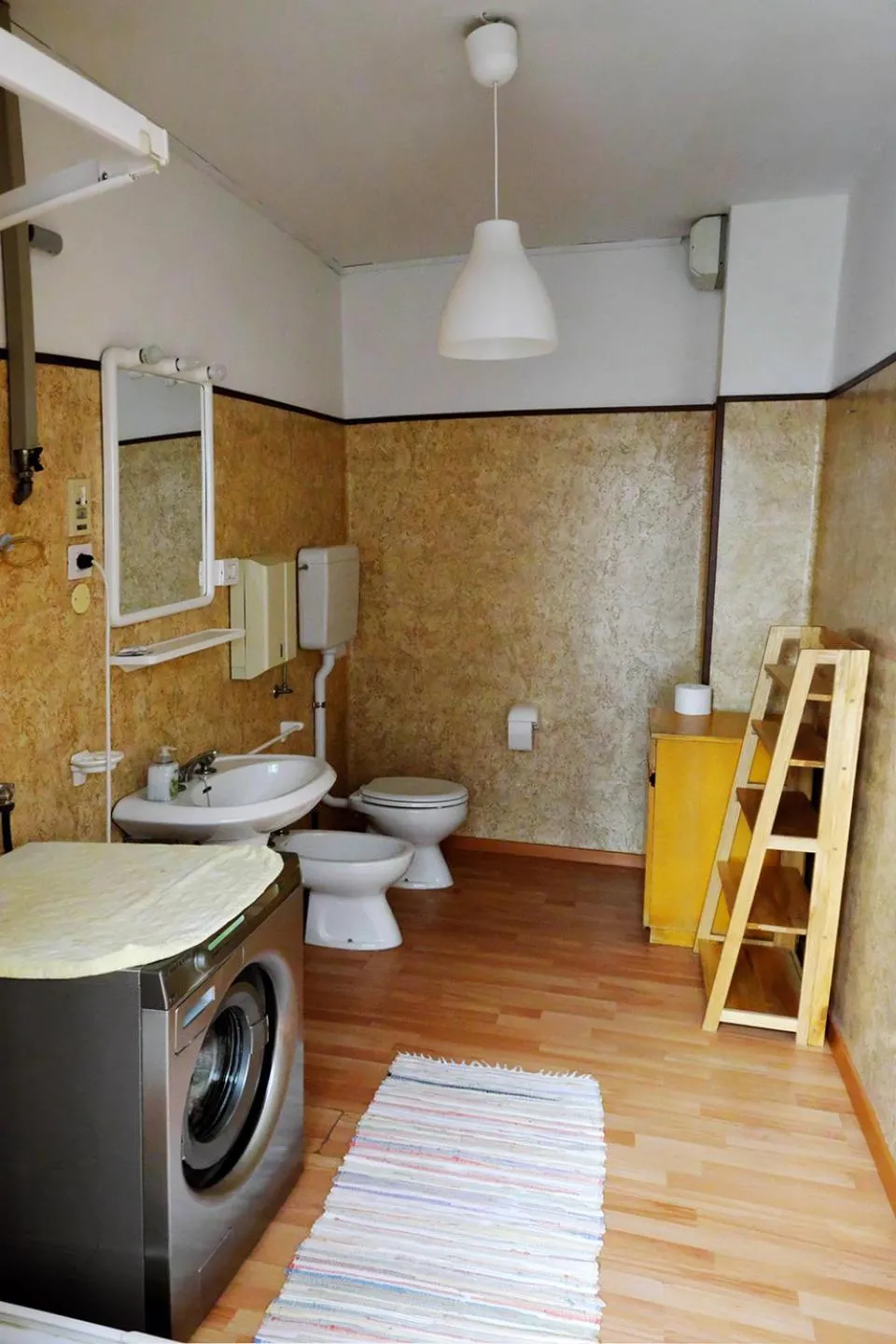 Bathroom in Albergo La Montanara