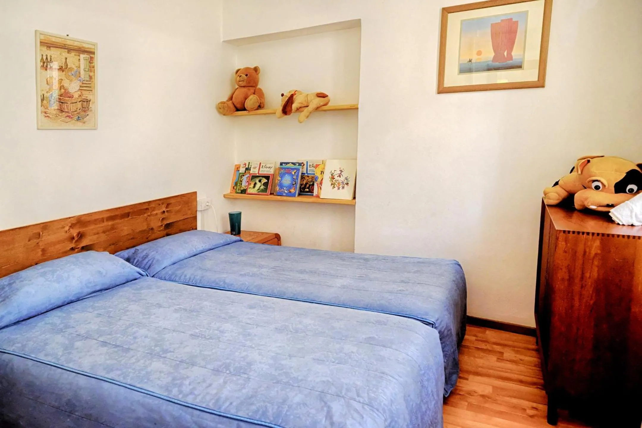 Bedroom, Bed in Albergo La Montanara