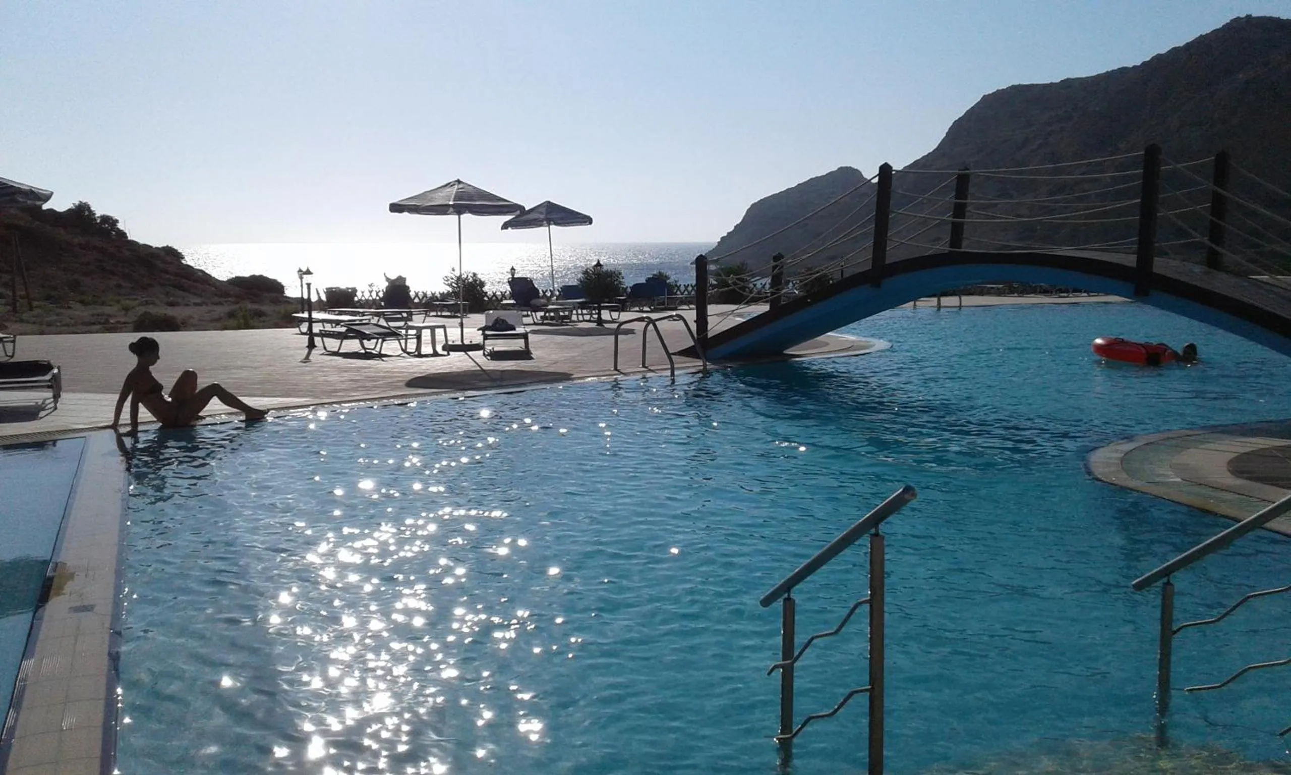 Pool view in Royal Beach Hotel