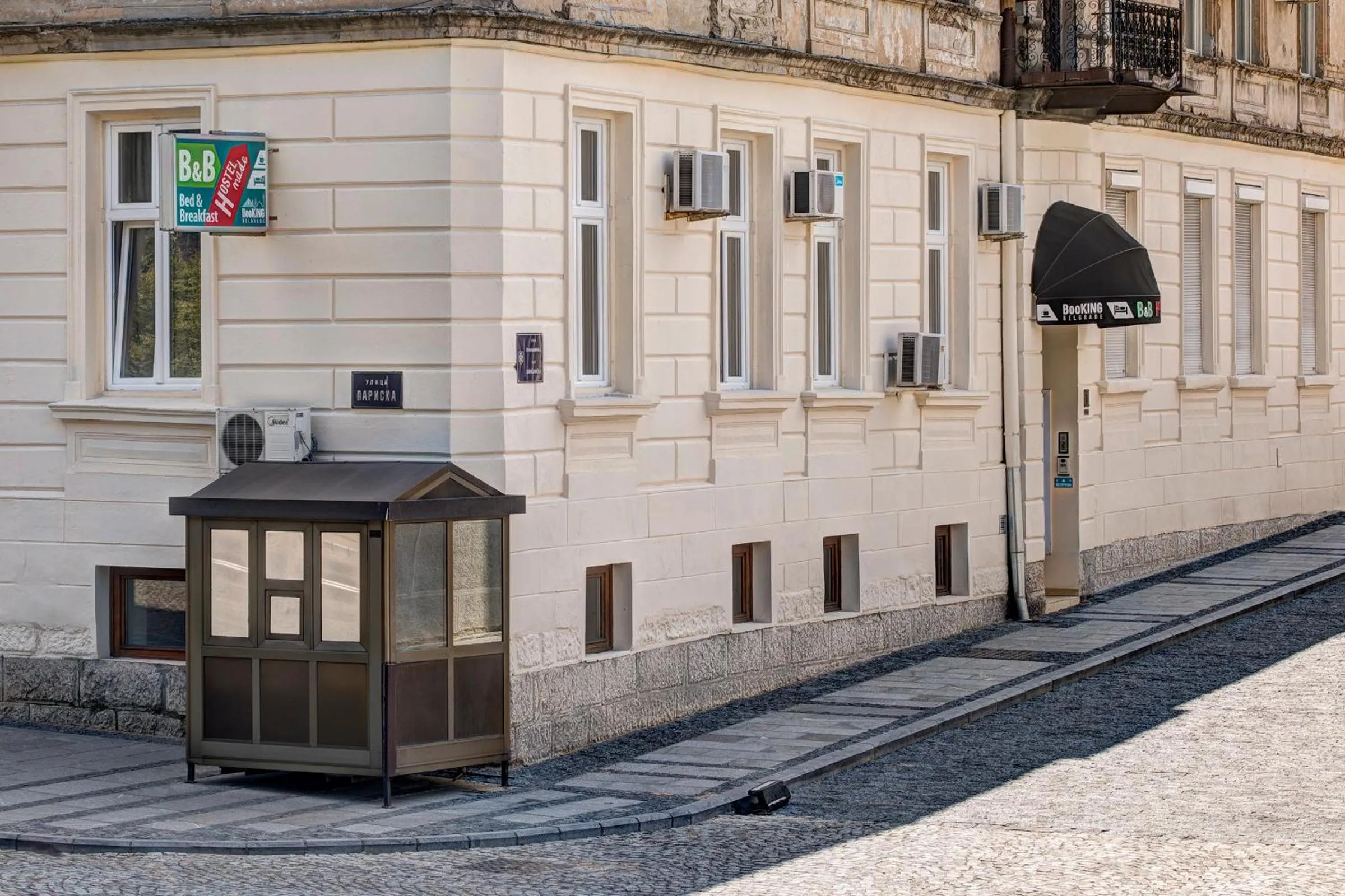 Property building in Booking BnB