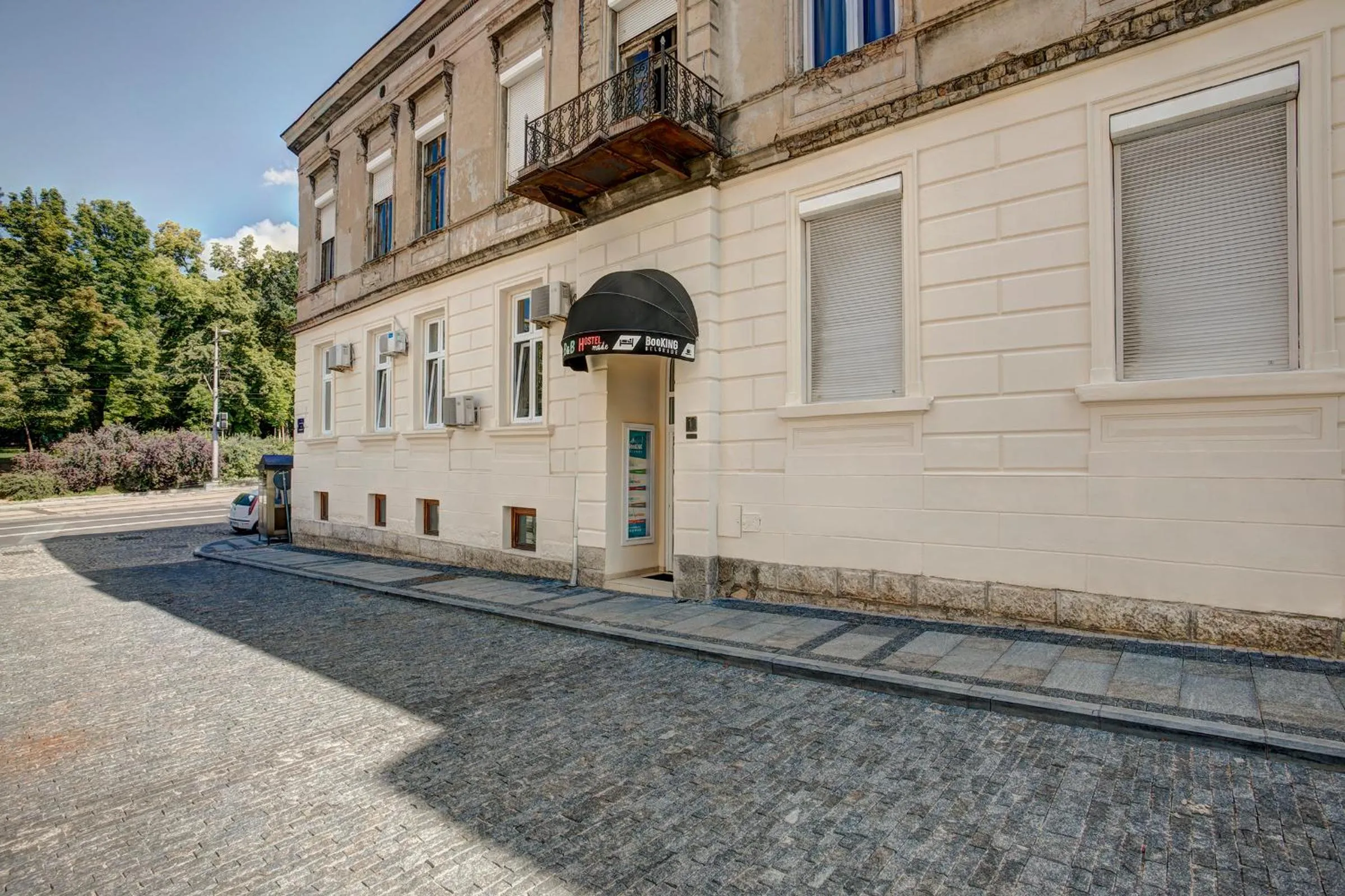 Property building in Booking BnB