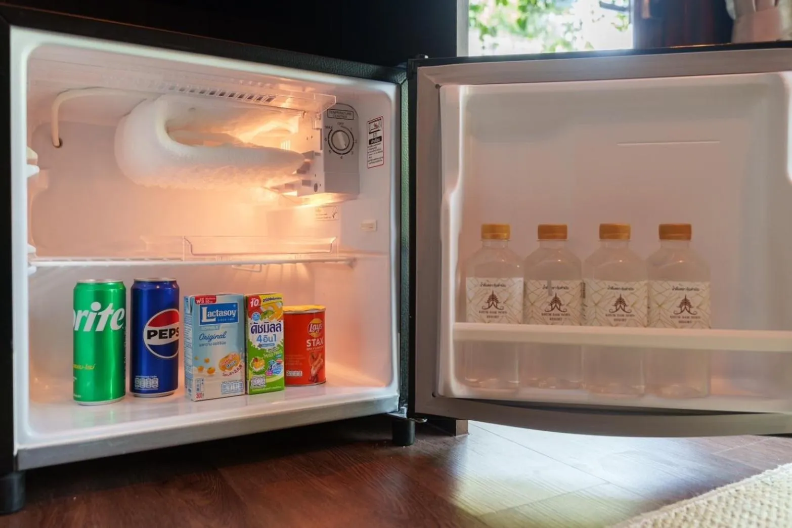 minibar in Khum Damnoen Resort