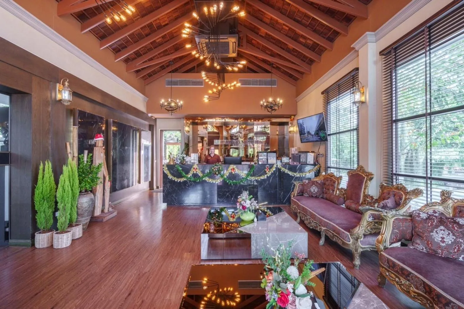 Lobby or reception in Khum Damnoen Resort