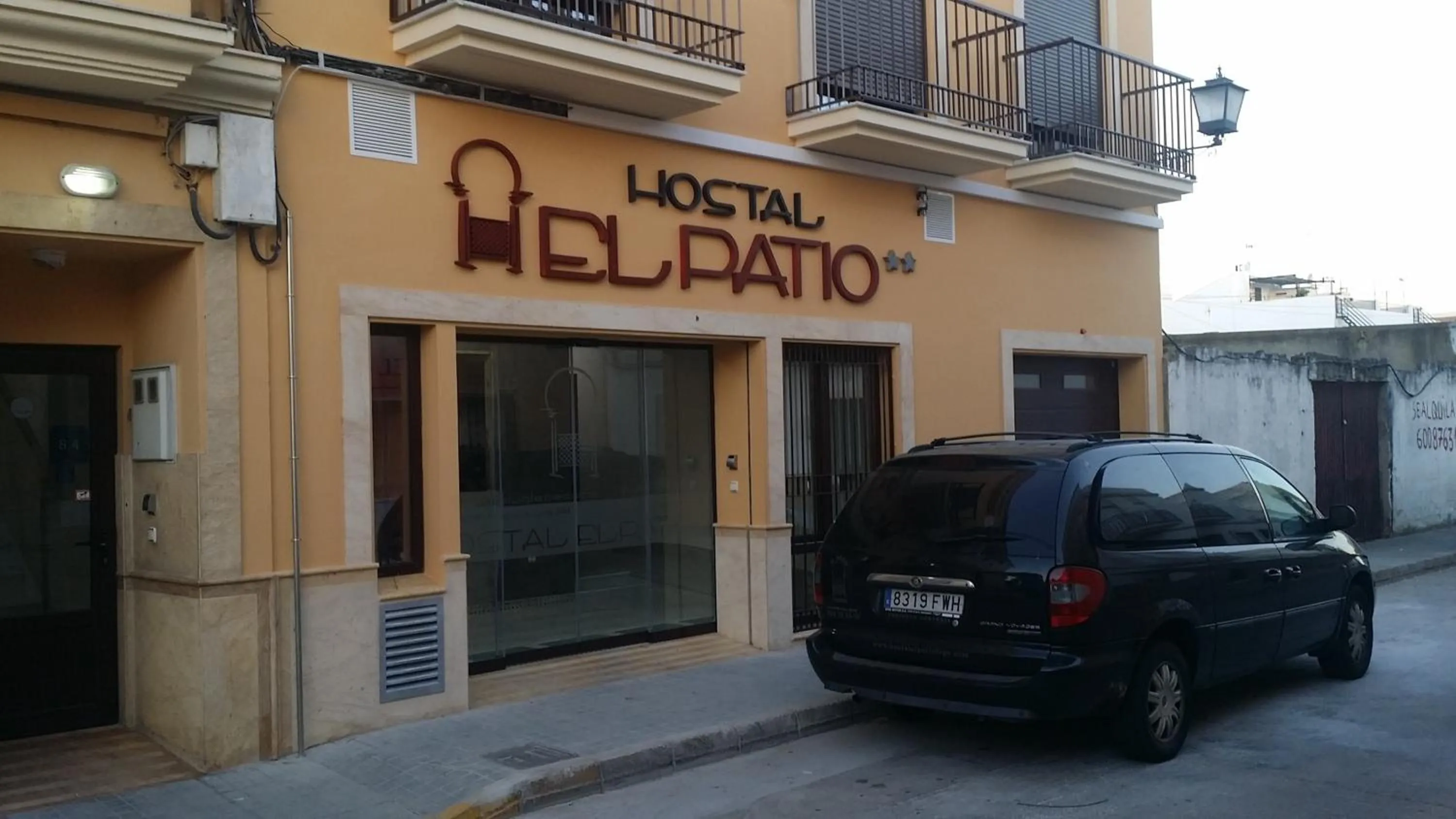 Facade/entrance in Hostal Boutique El Patio Lepe