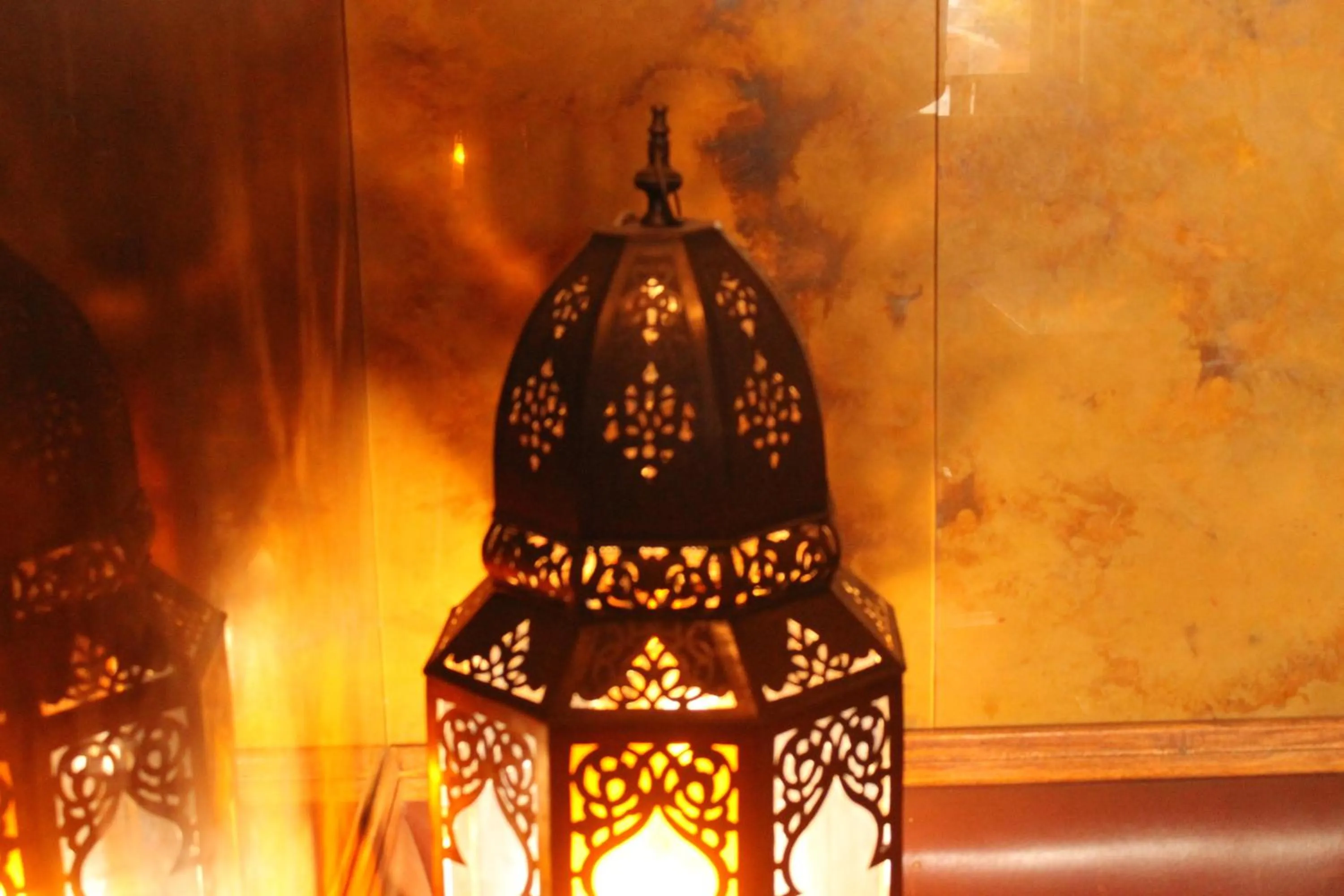 Decorative detail in Hotel Batha