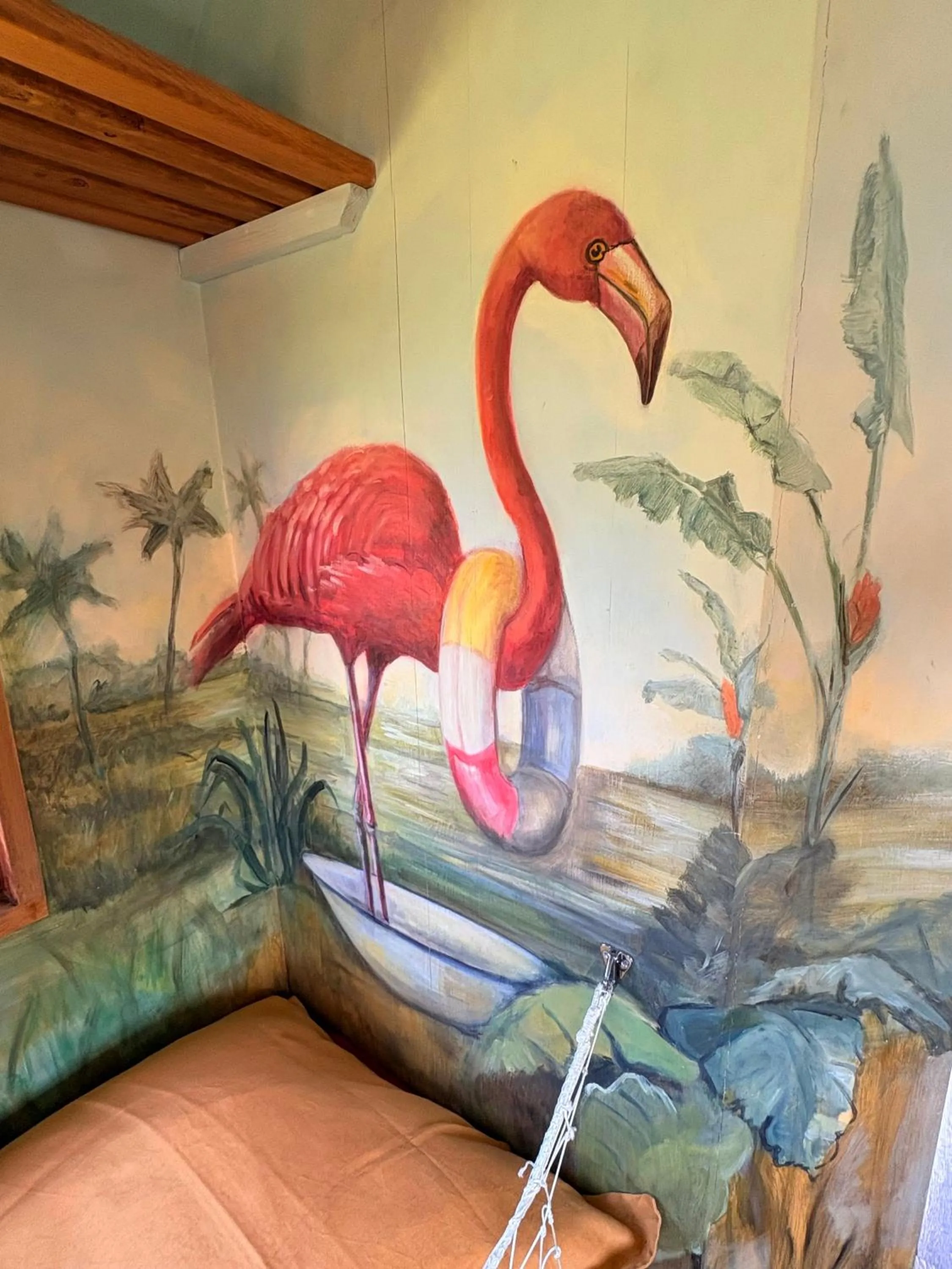 Decorative detail in La roulotte Champêtre des Grillots