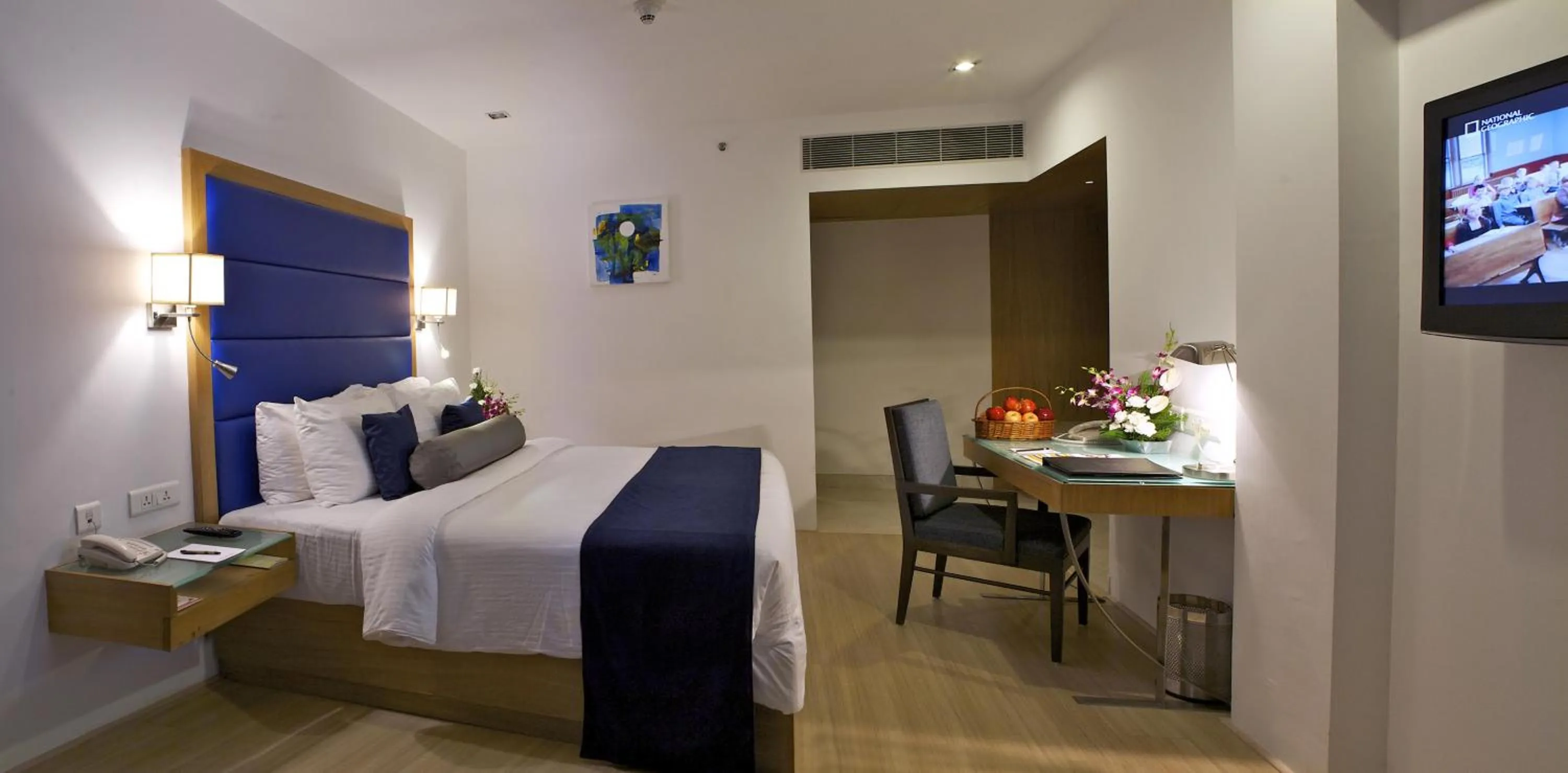 Bed in Peerless Hotel Hyderabad