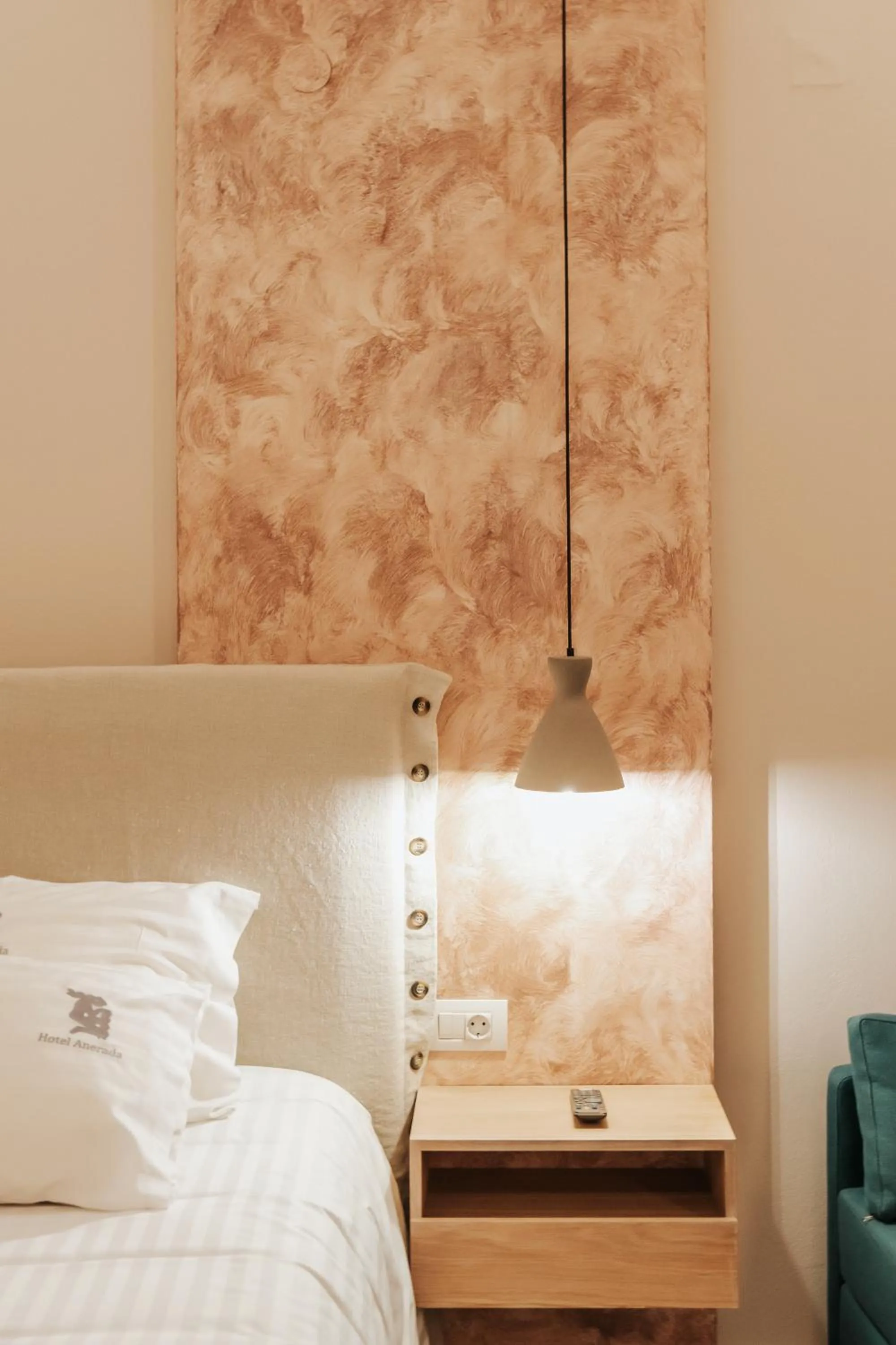 Bed in Anerada Hotel