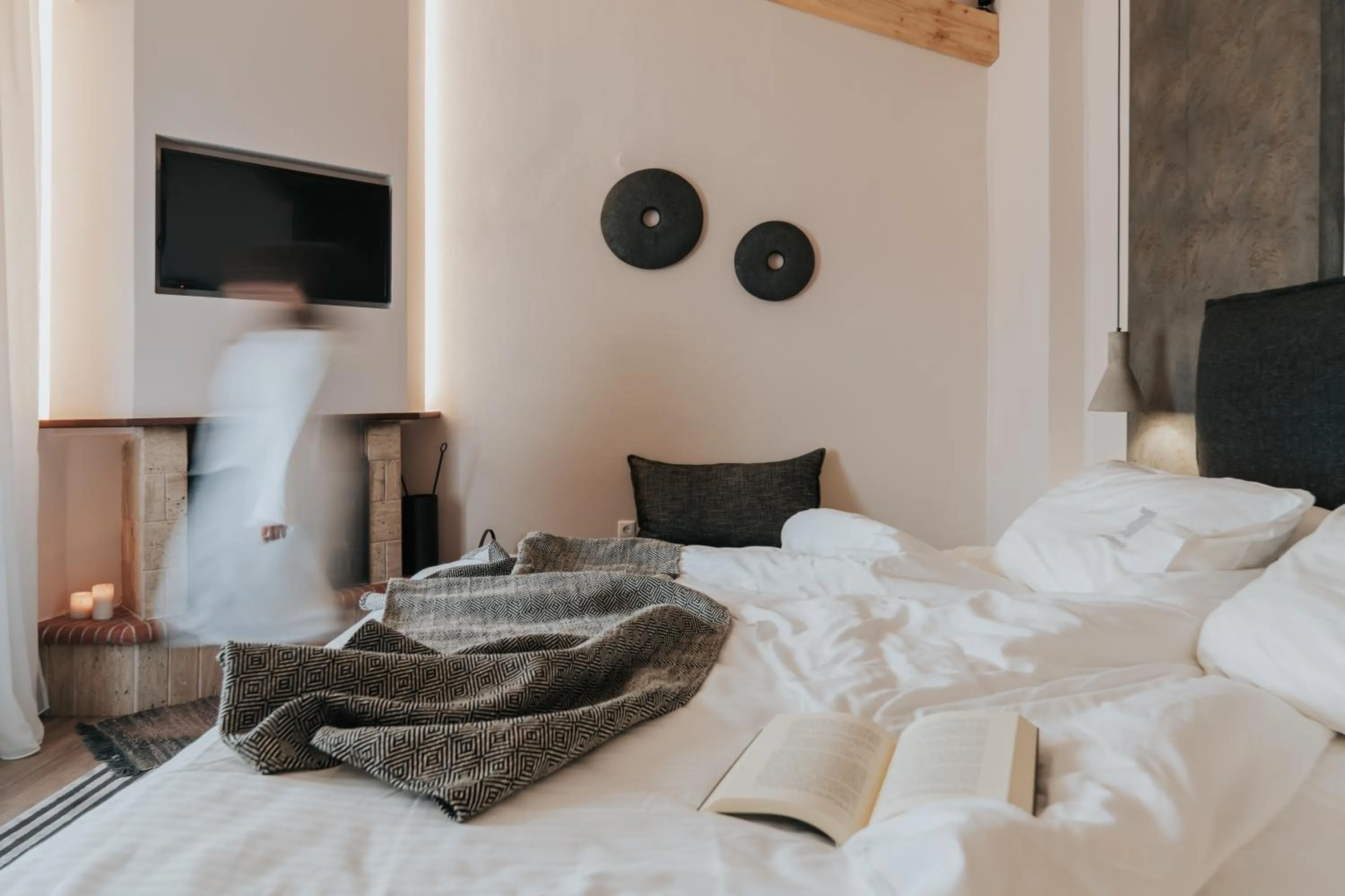 Bed in Anerada Hotel