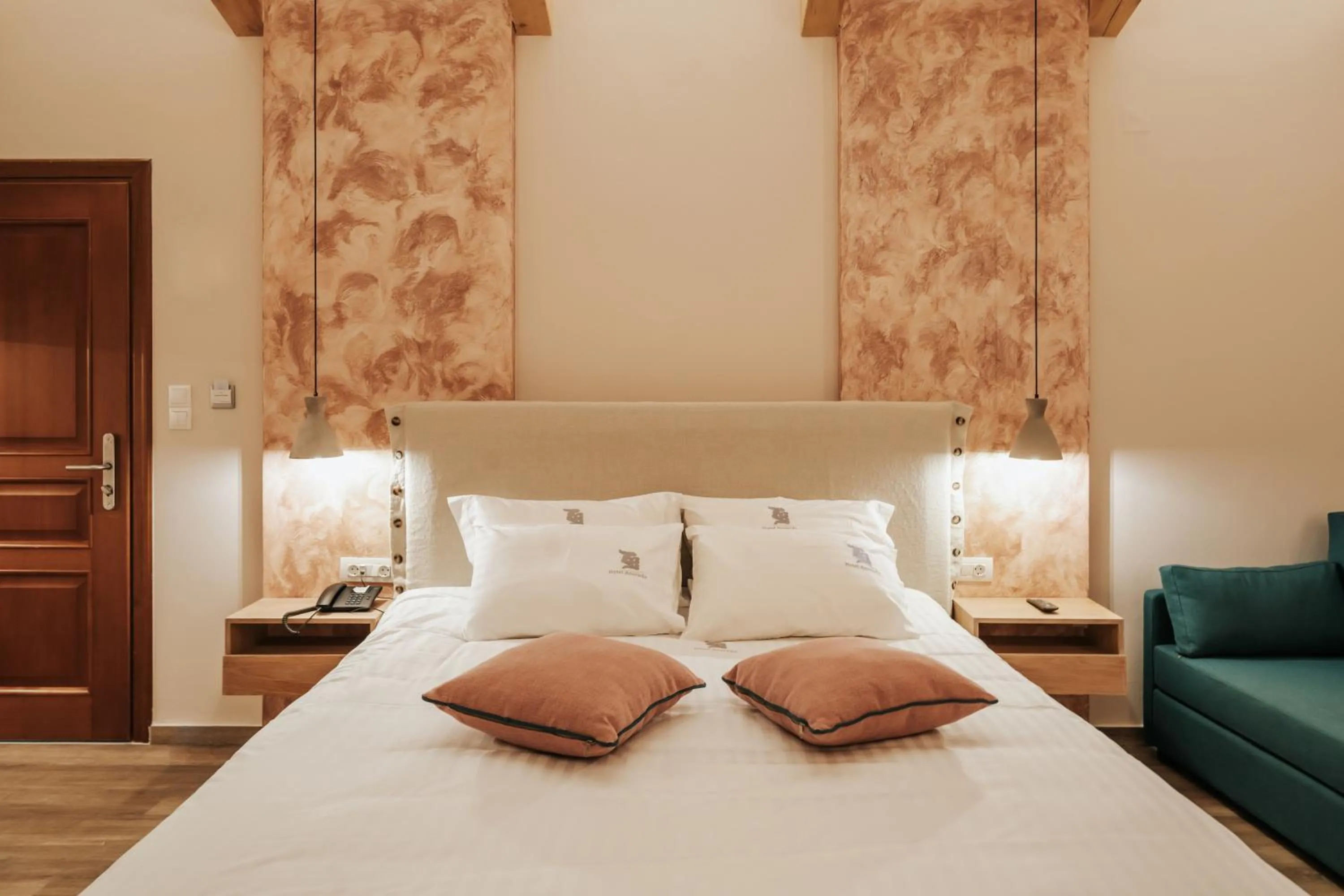 Bed in Anerada Hotel