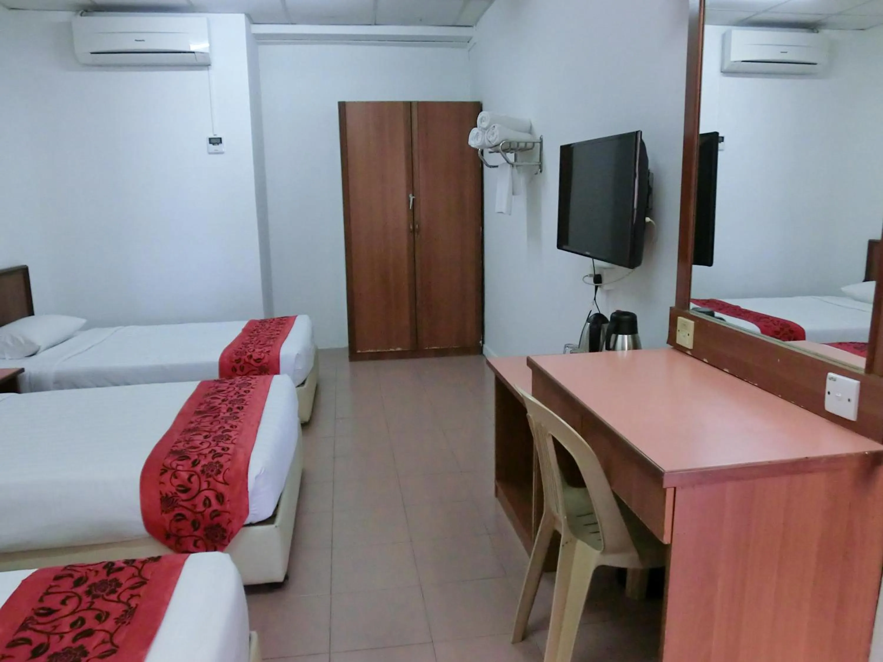 Bed in KT Beach Resort