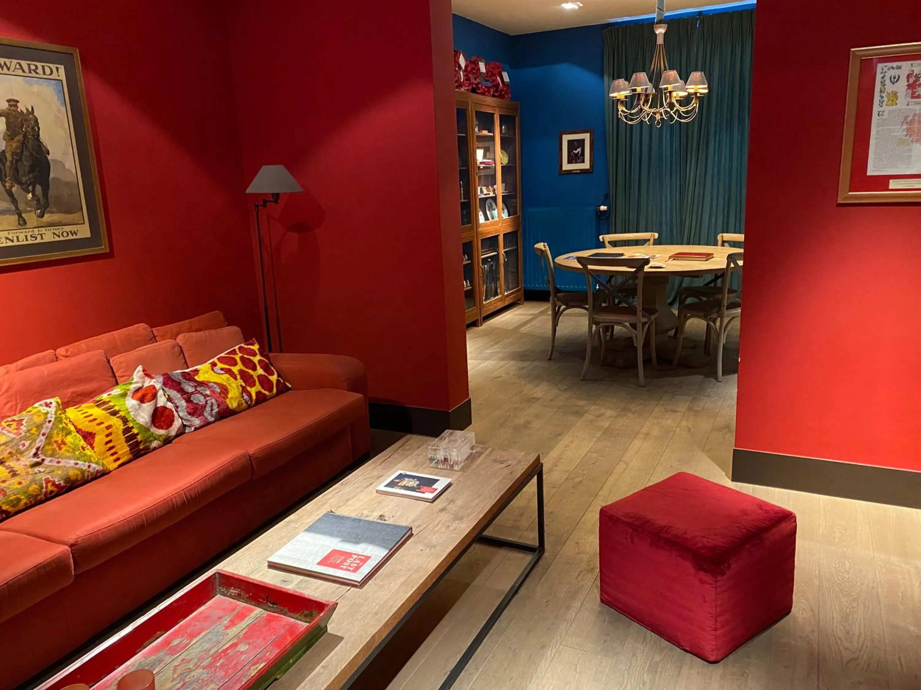 Living room in Menin Gate House